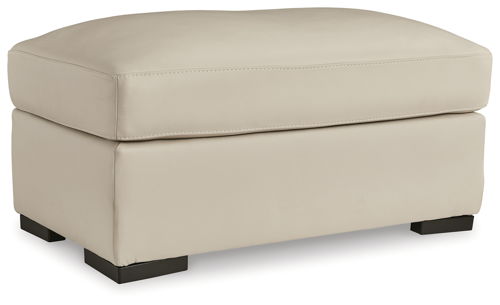 Treasure Trove - Ottoman - Almond, white