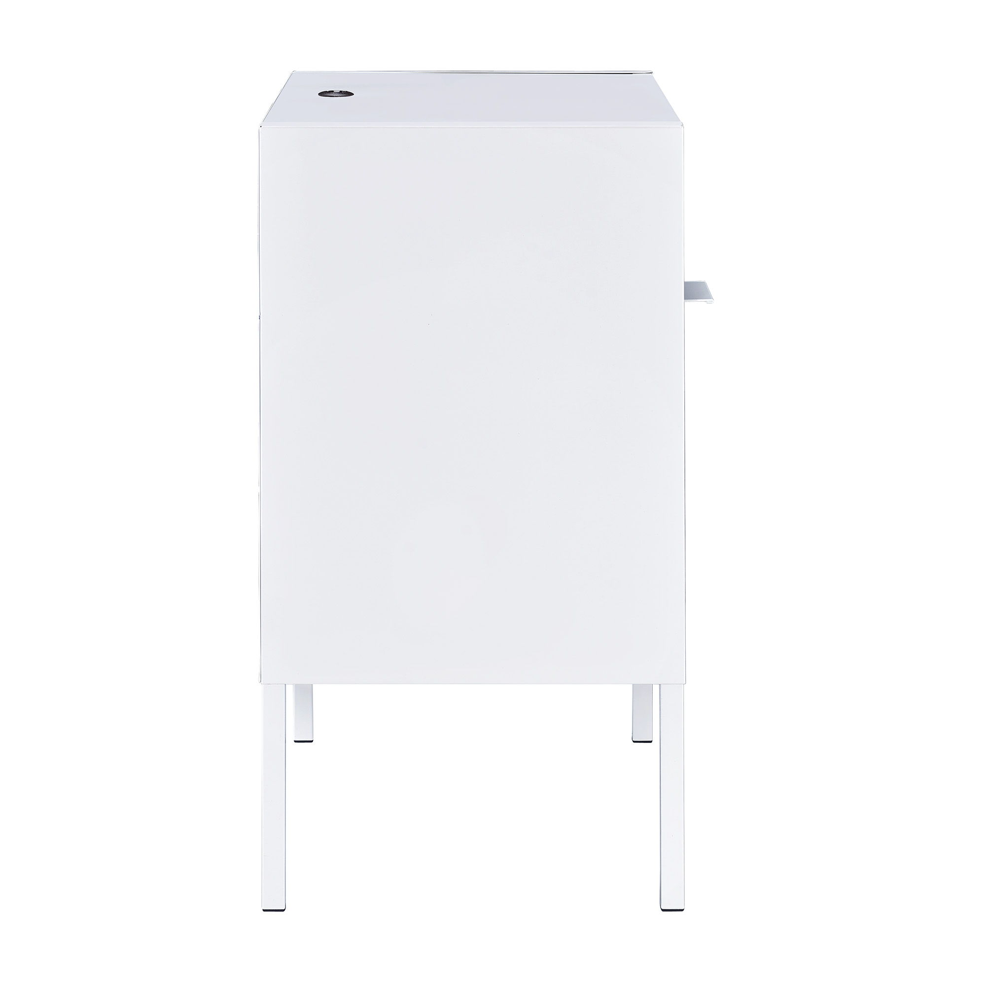 Ember - Nightstand With USB - White