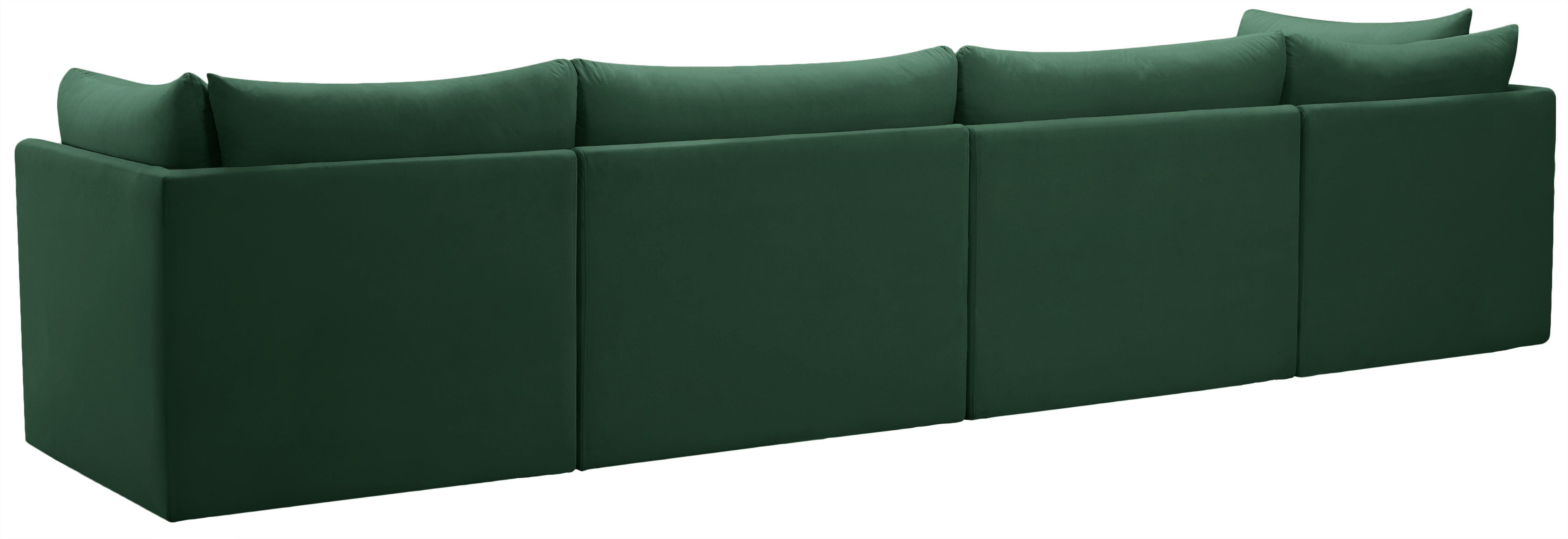 Jacob - Modular 4 Piece Sofa - Green