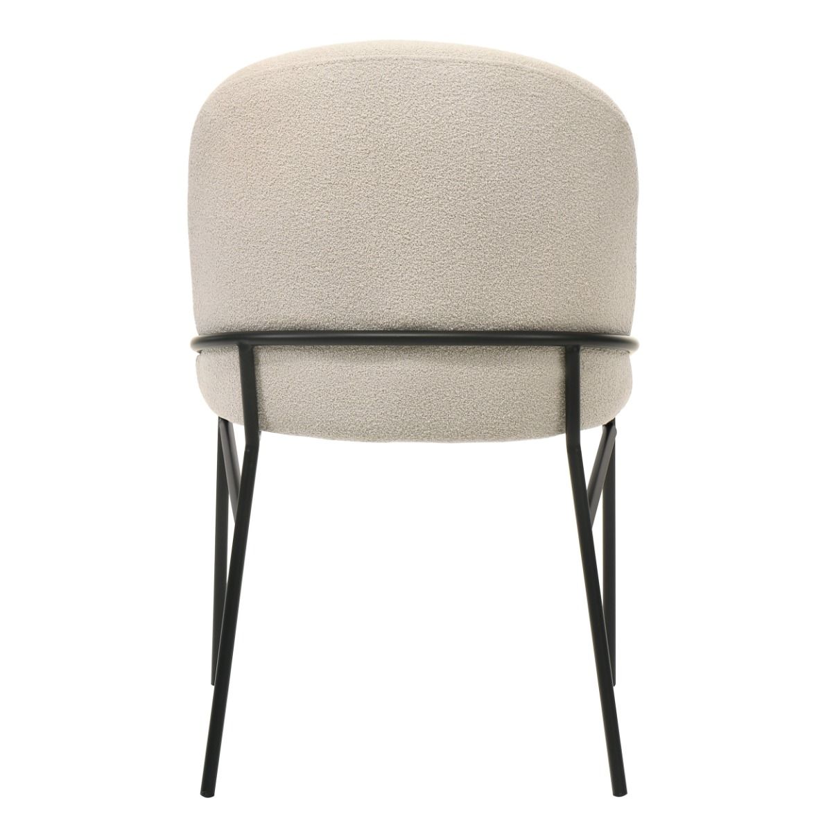 Lark - Side Chair (Set of 2) - White / Black, white, view 6