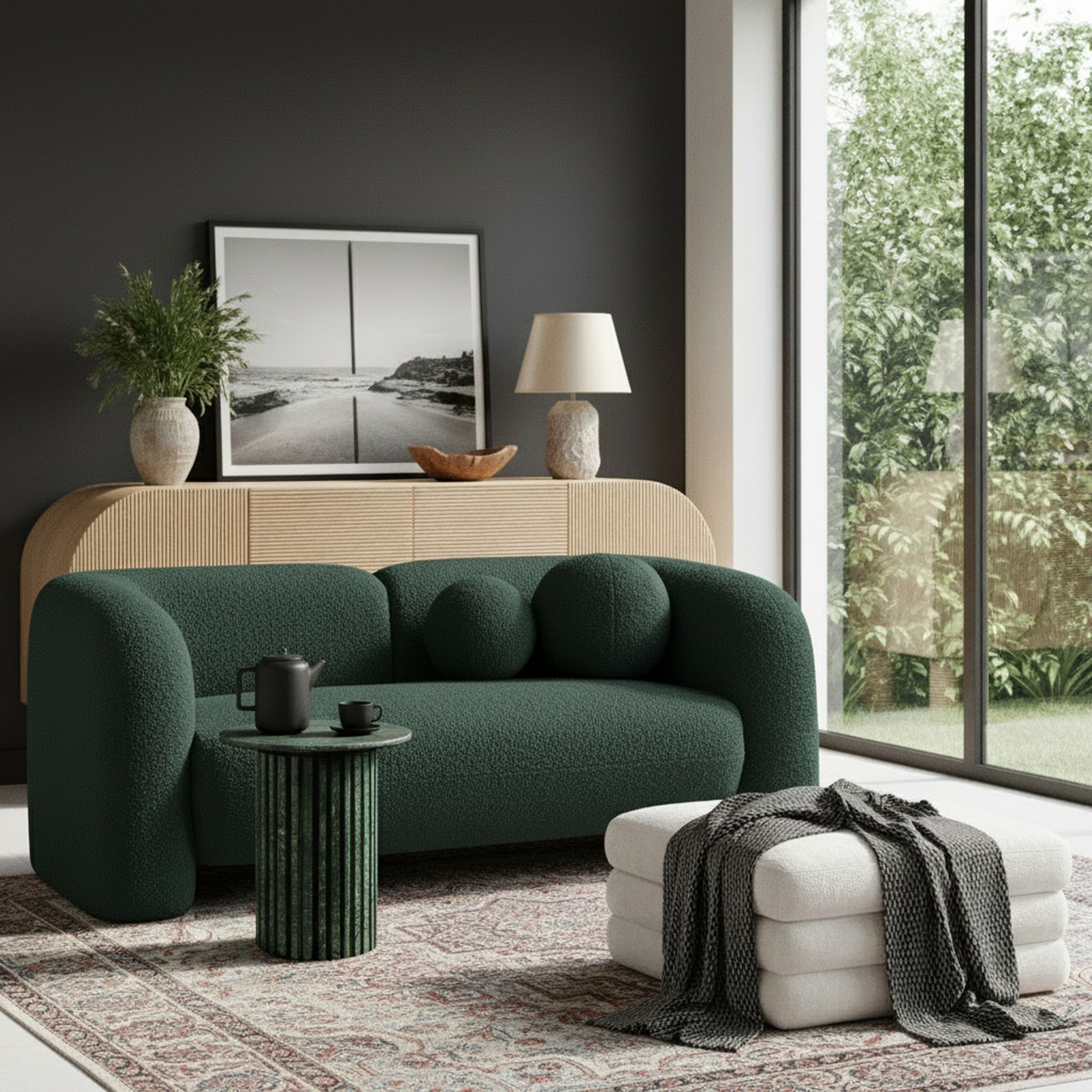 Emory - Loveseat - Green