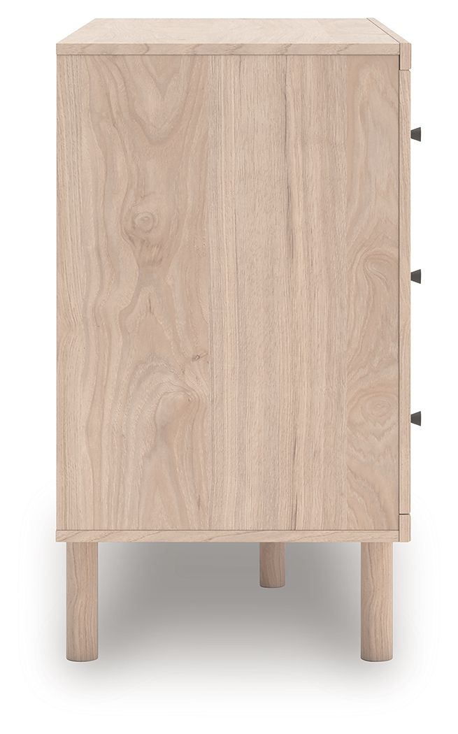 Ashley Furniture Arloster - Six Drawer Dresser - Tan - Image 8