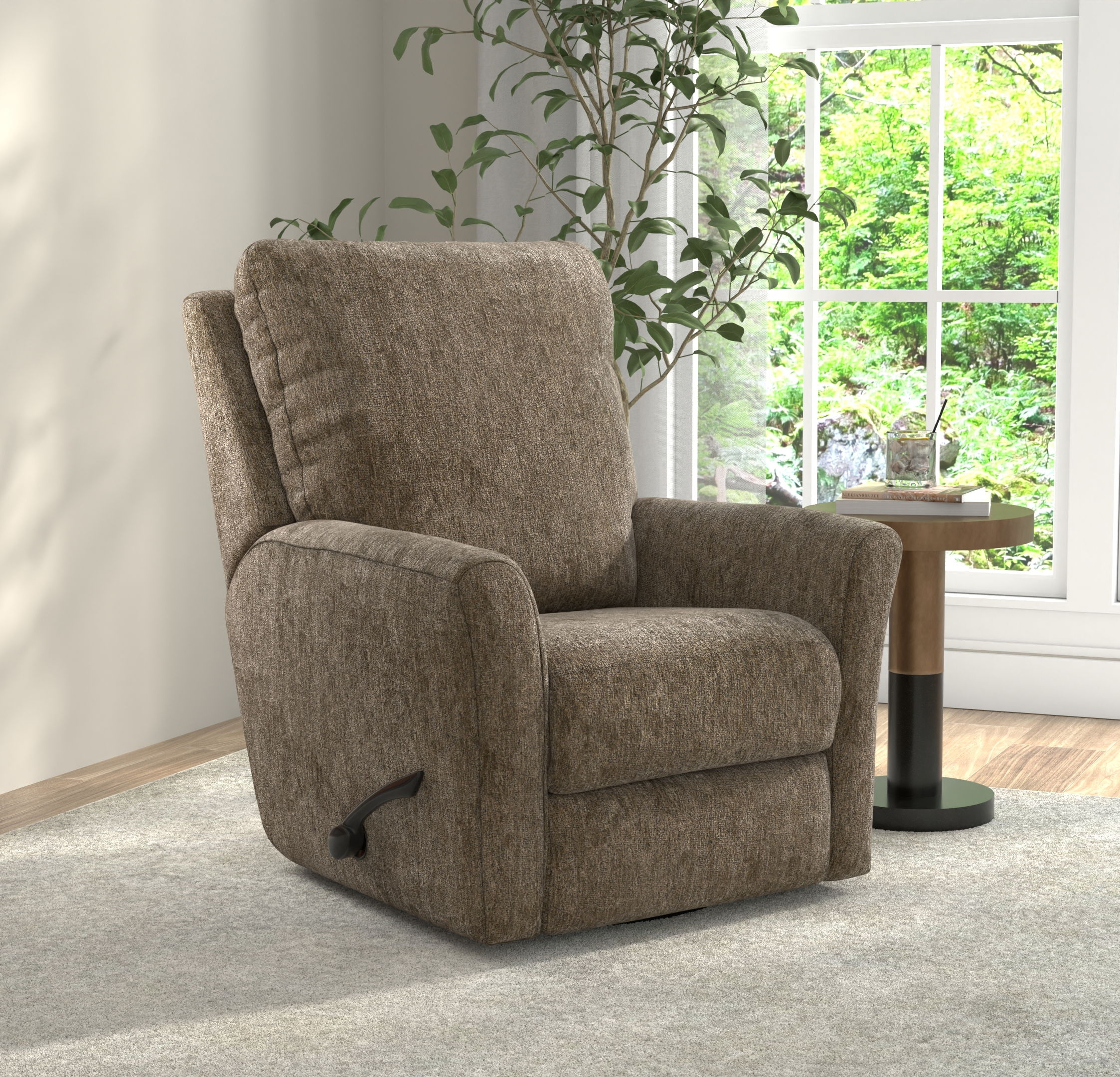 Belton - Swivel Glider Recliner - Sand
