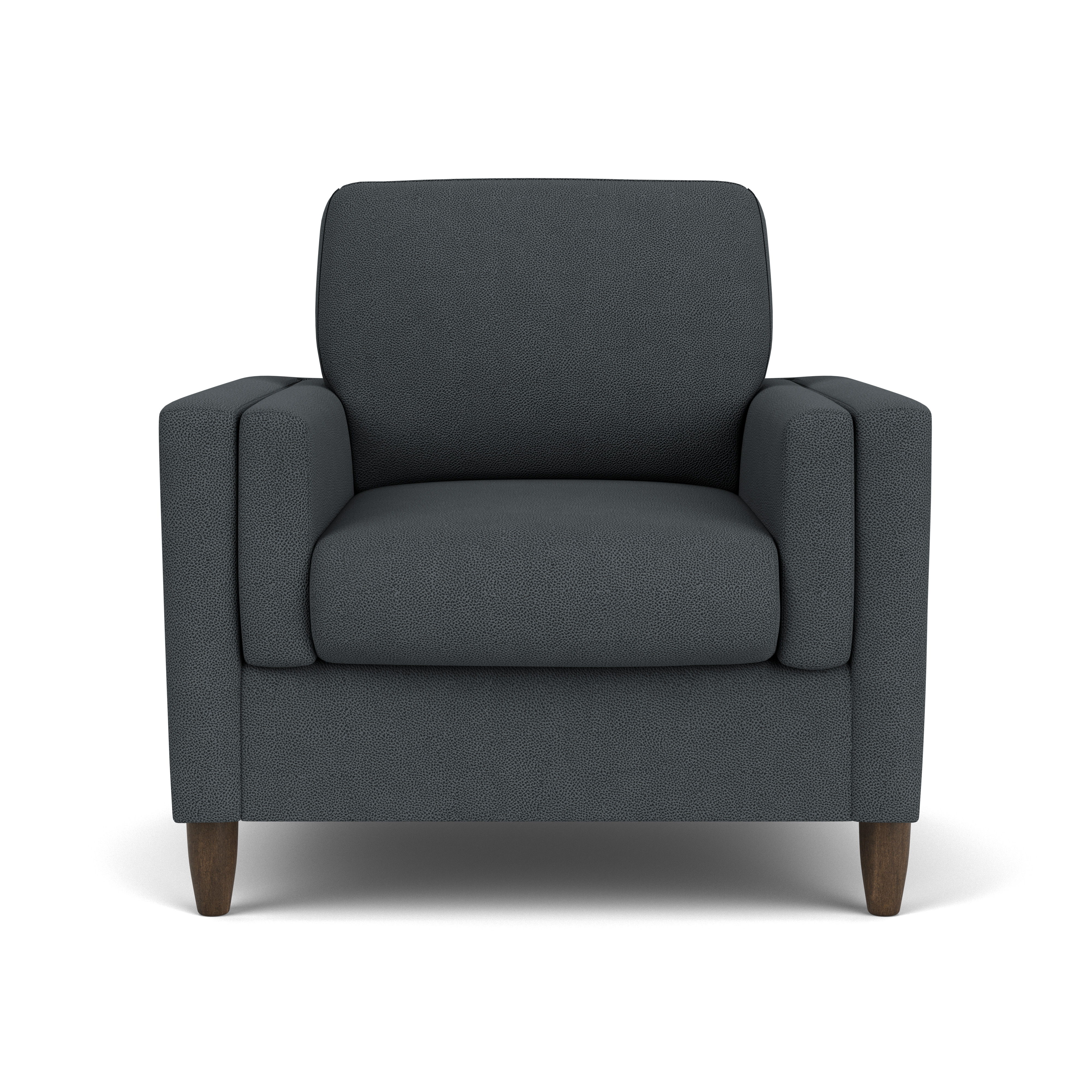 Thomas - Fabric Chair, dark brown, view 6