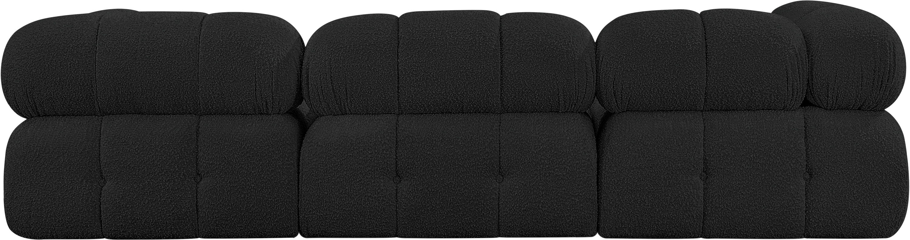 Ames - 3 Piece Modular Sofa - Black