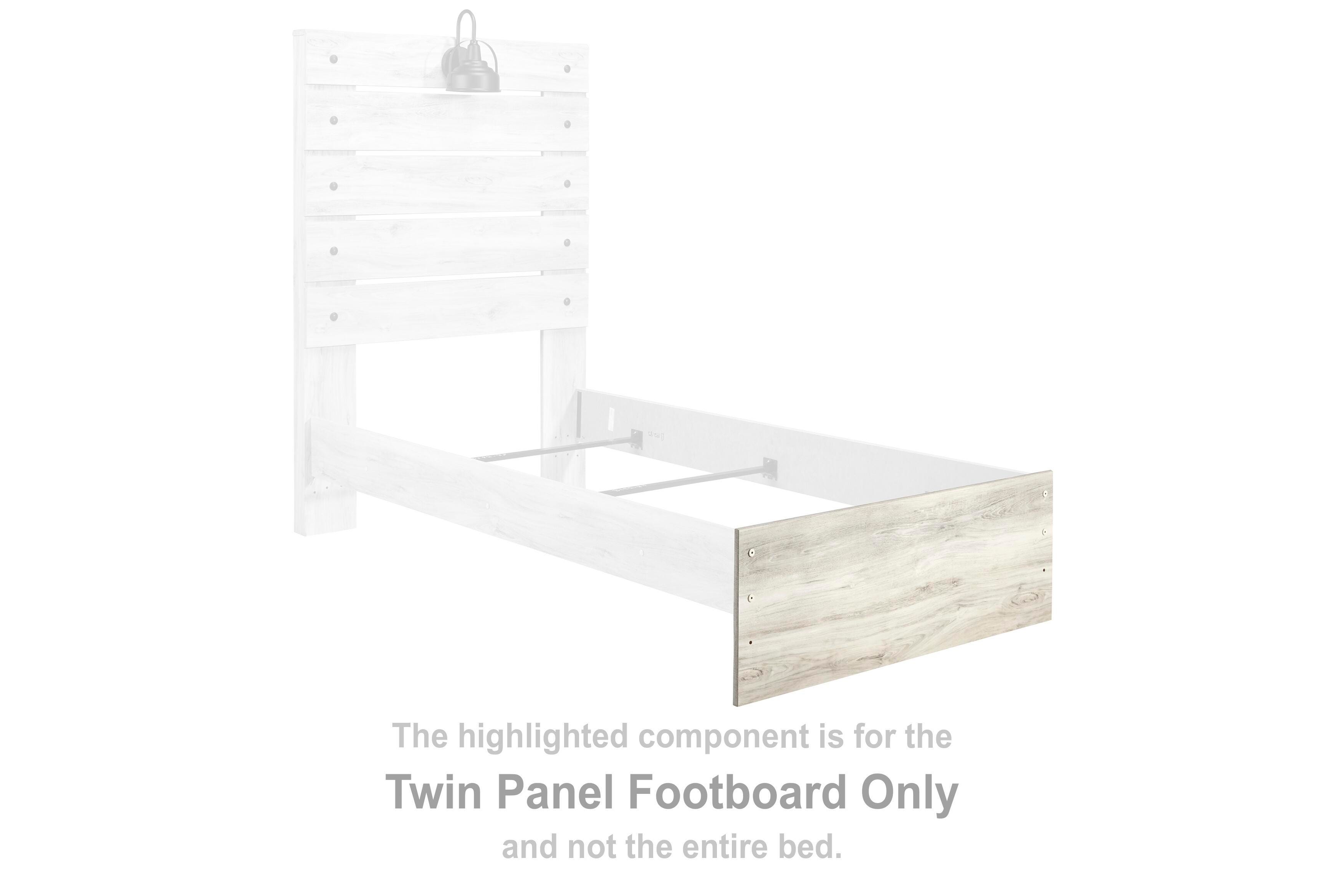 Cambeck – Twin Panel Footboard – Whitewash
