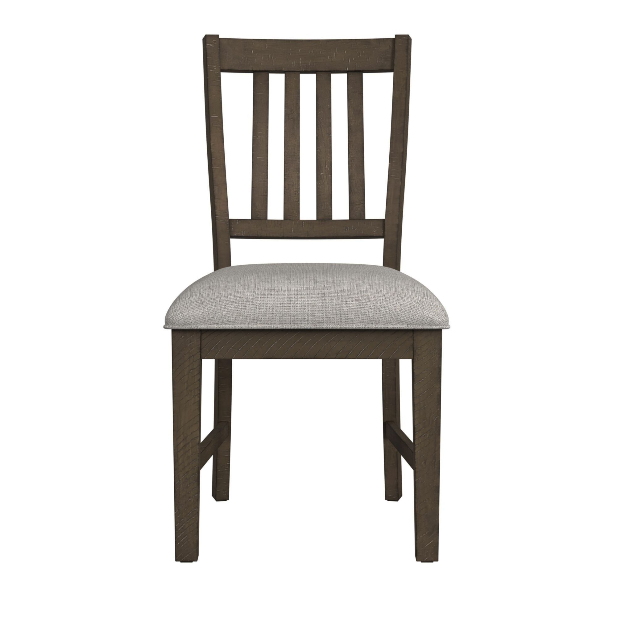 Yellowstone - Dining Side Chair (Set of 2) - Medium Brown / Gray