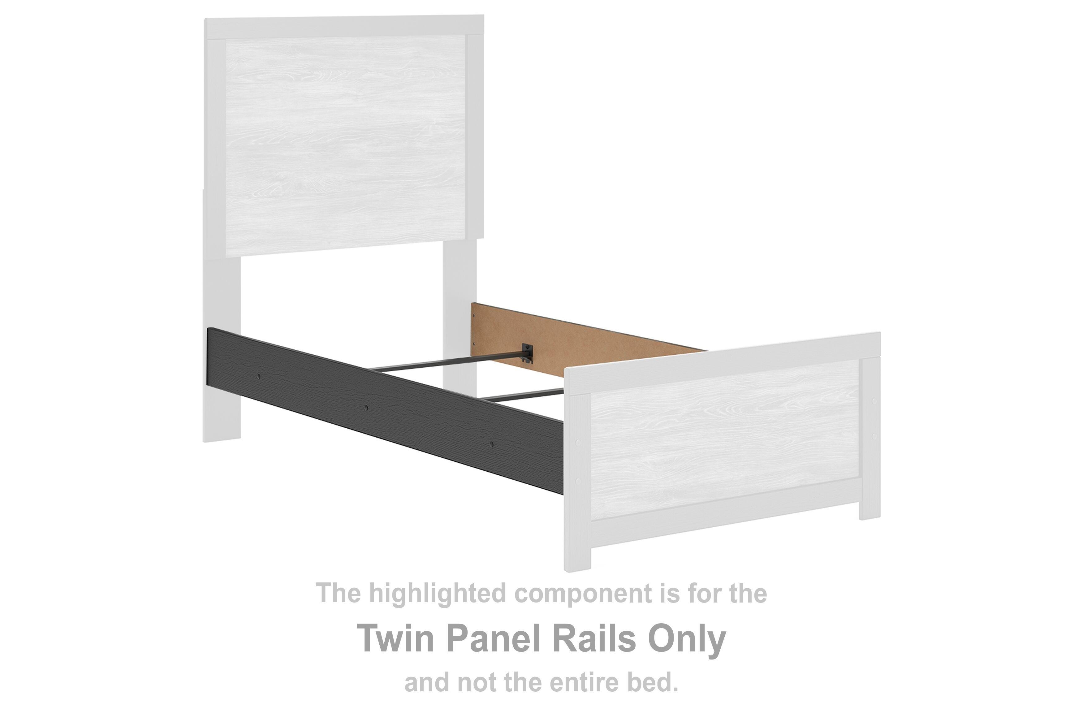 Broachmyn – Twin Panel Rails – Black