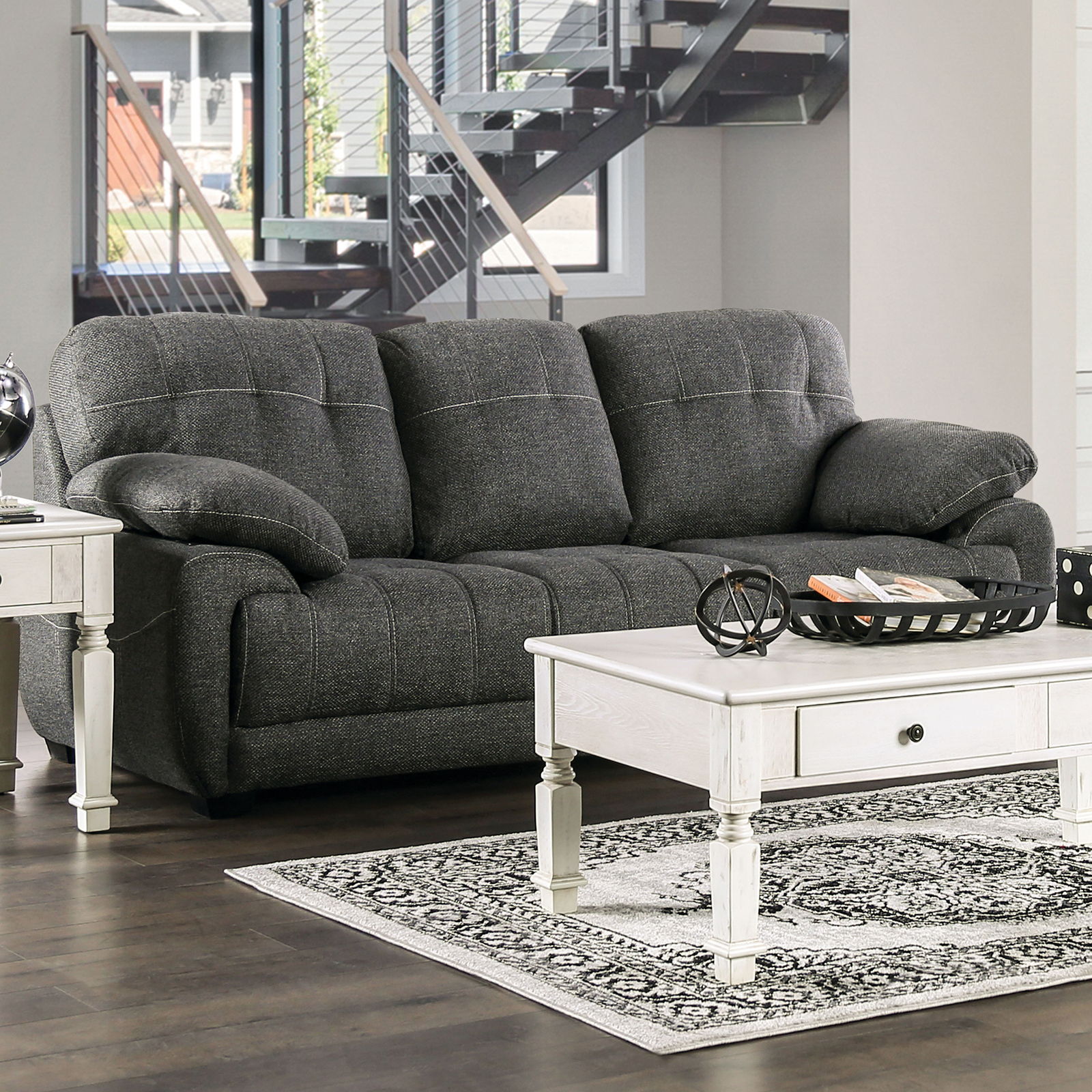 Canby Sofa Dark Gray New Lots Furniture Online Store