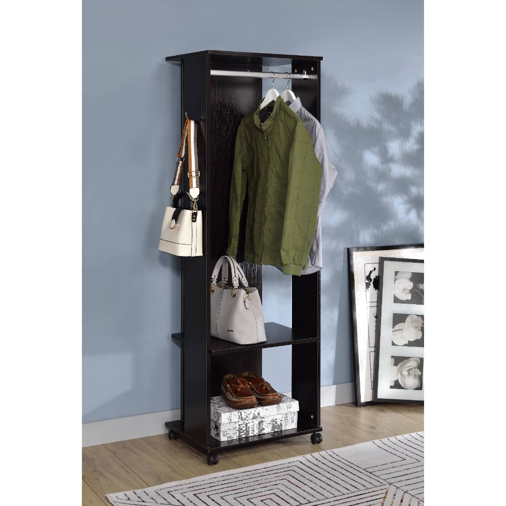 Kolen - Hall Tree - Espresso, black, view 4