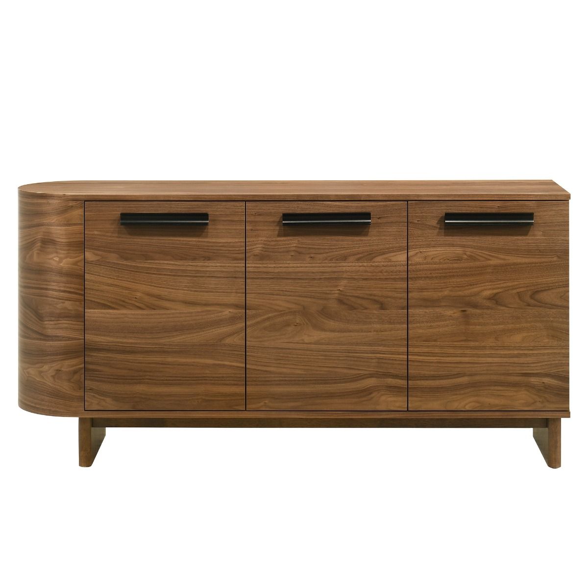 Kyree - Server - Walnut, dark brown, view 3