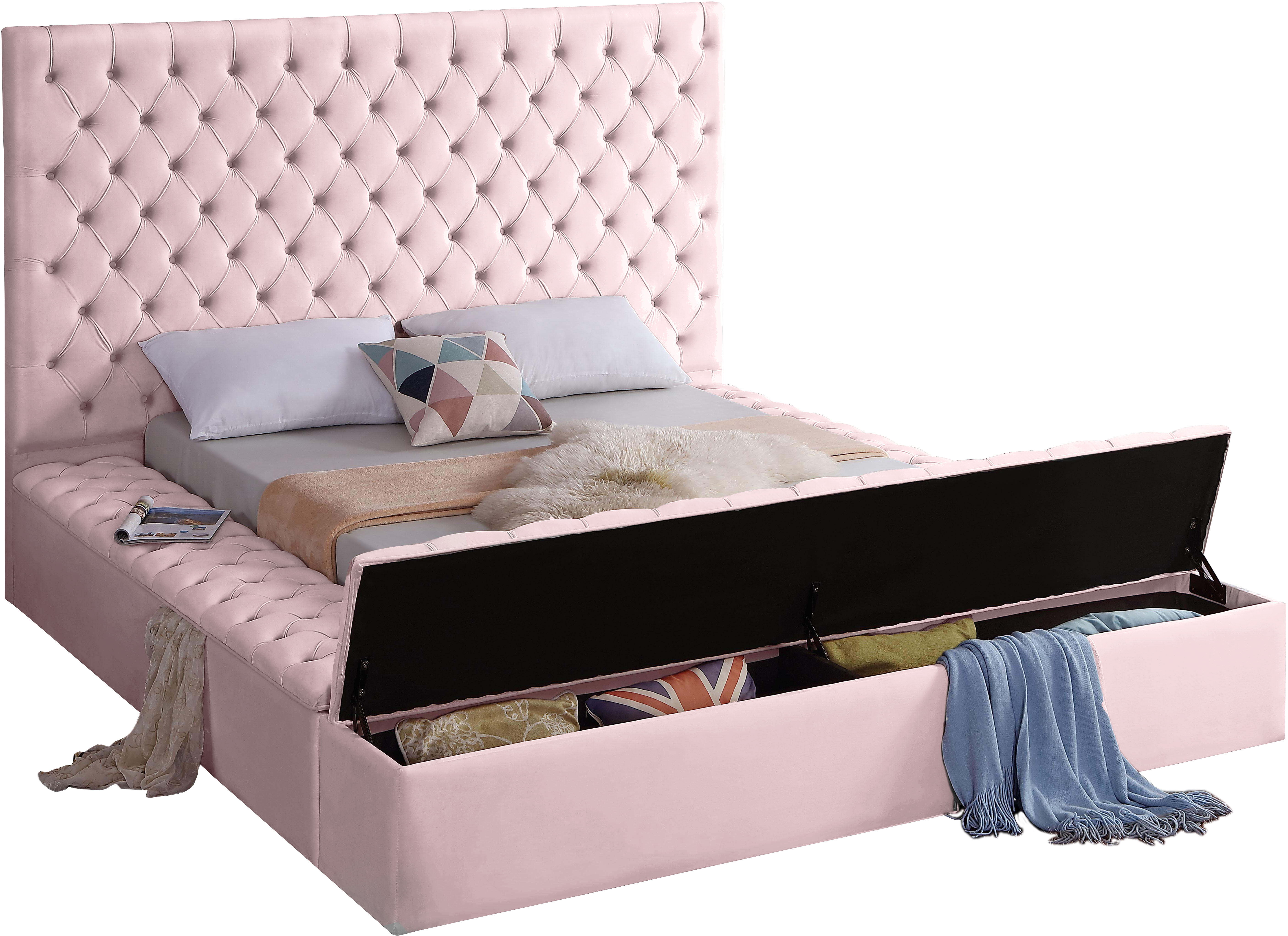 Bliss - King Bed - Pink