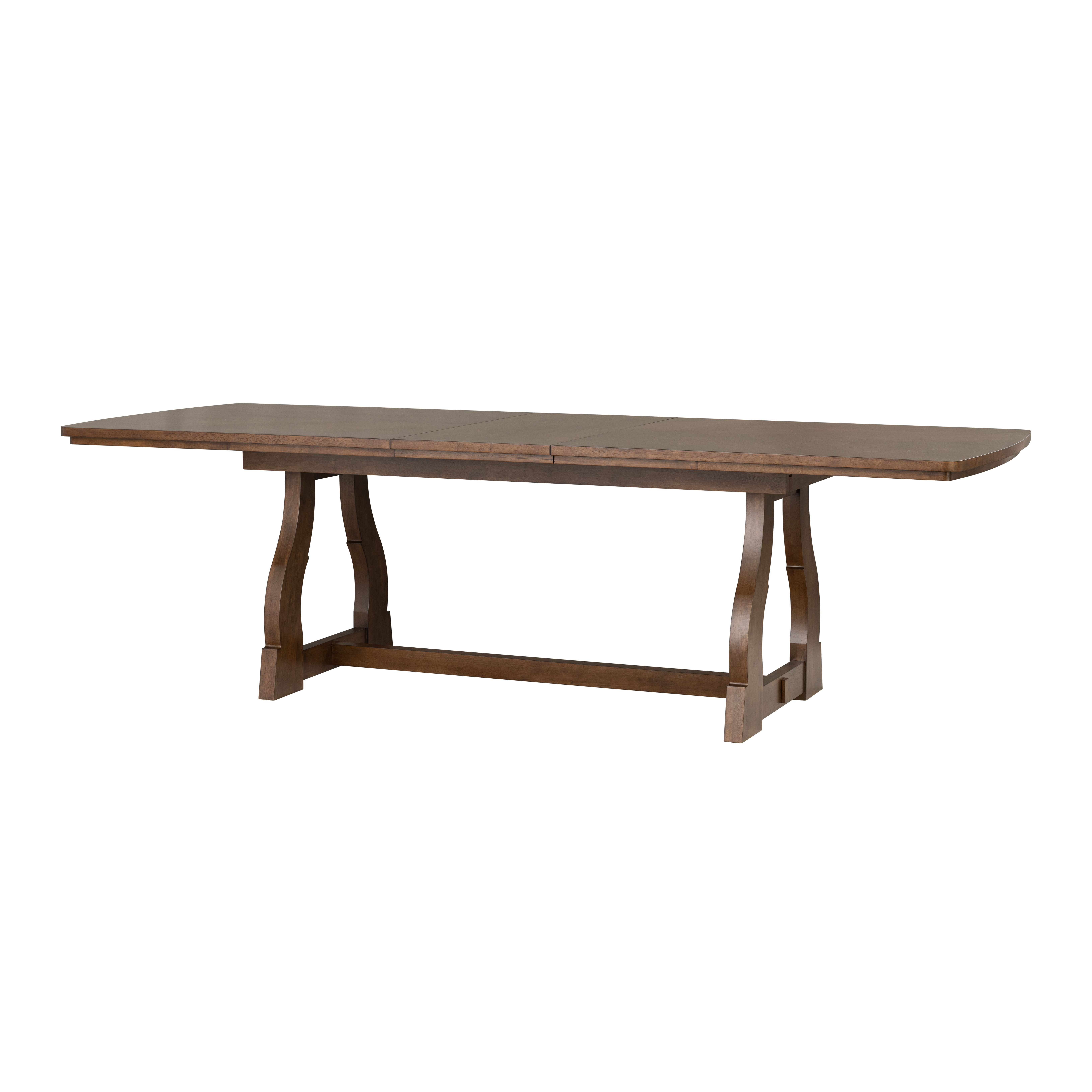 Bellevue - Rectangular Dining Table, dark brown, view 2