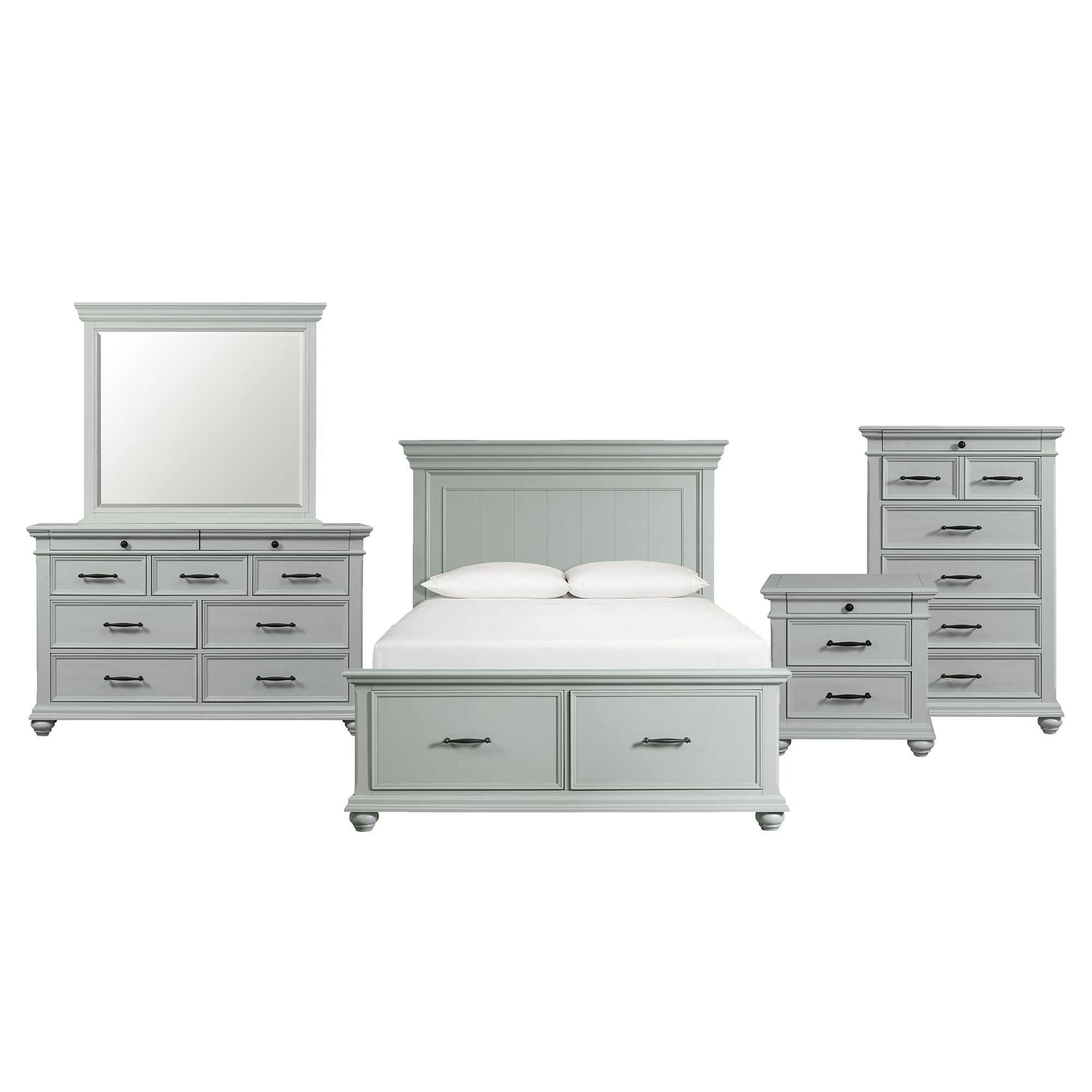 Queen · 5 Pc · Bedroom Set