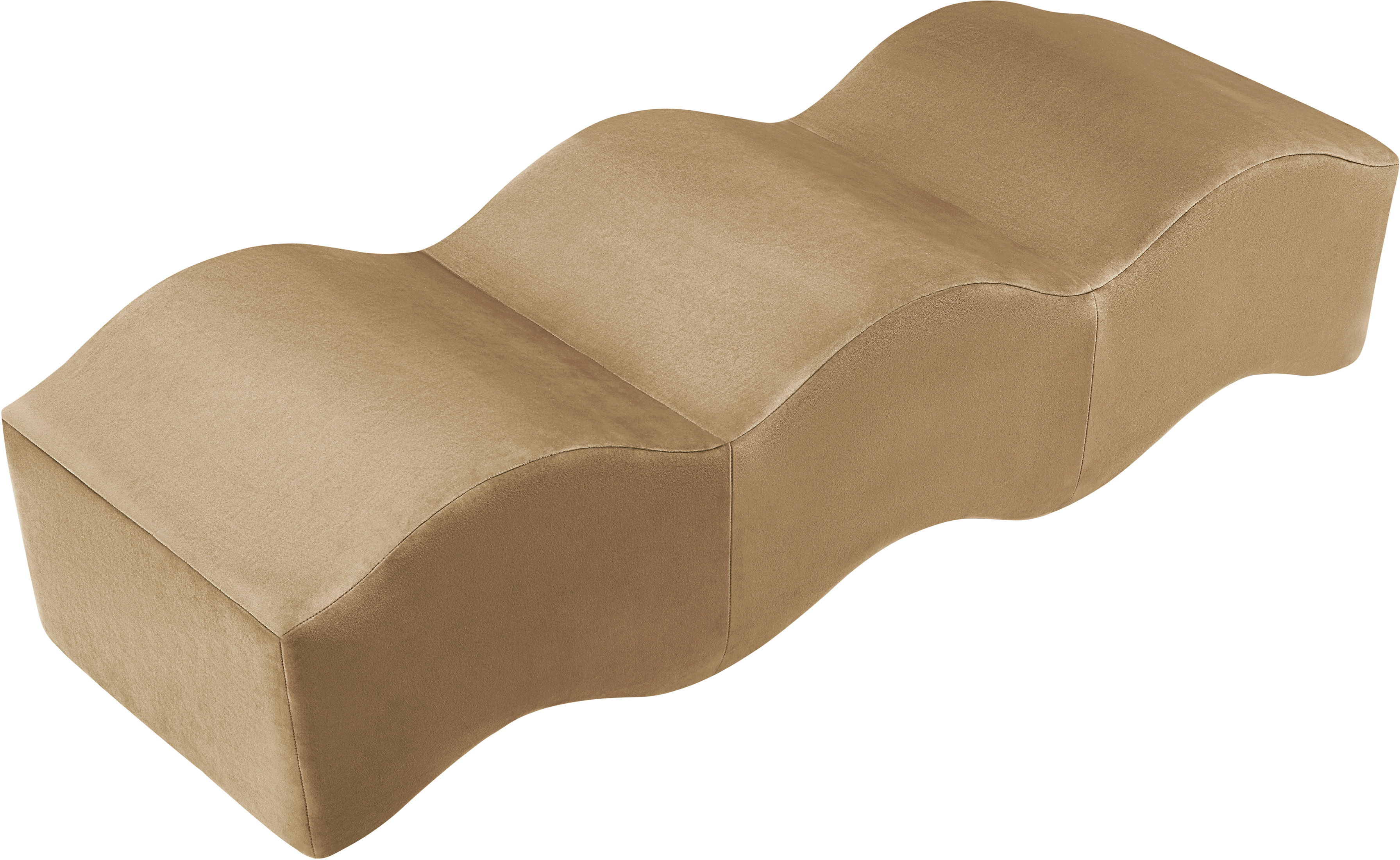 Wave - Bench - Beige