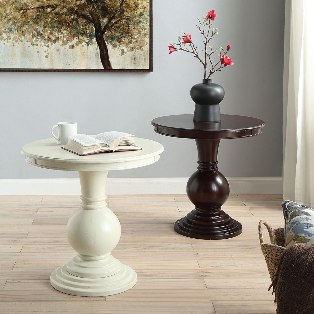 Alyx - Accent Table - Antique White, beige, view 5