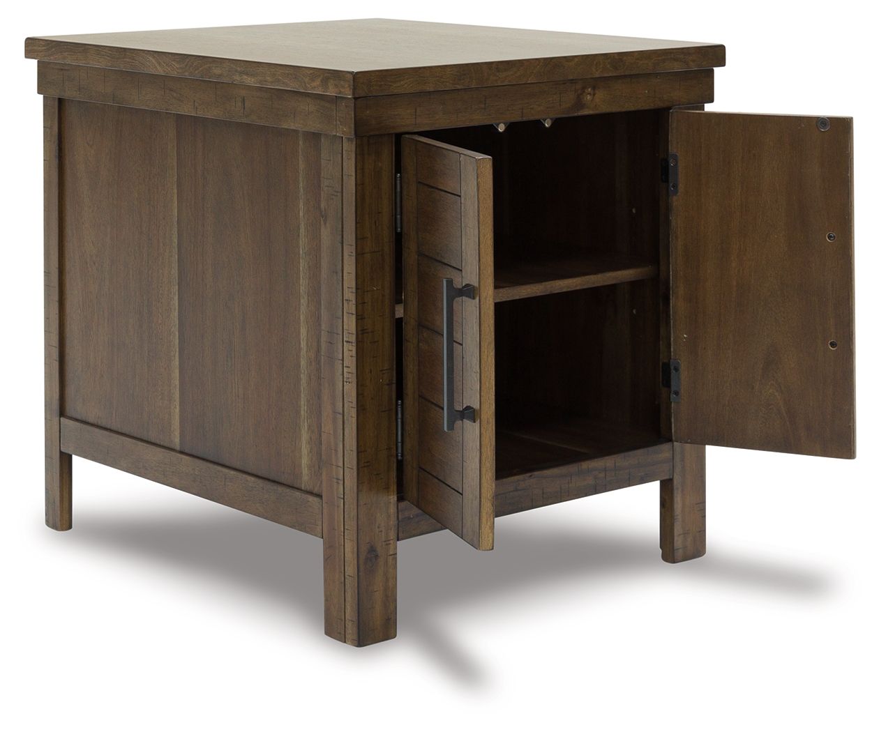 Ashley Furniture Moriville - Rectangular End Table - Grayish Brown - Image 3