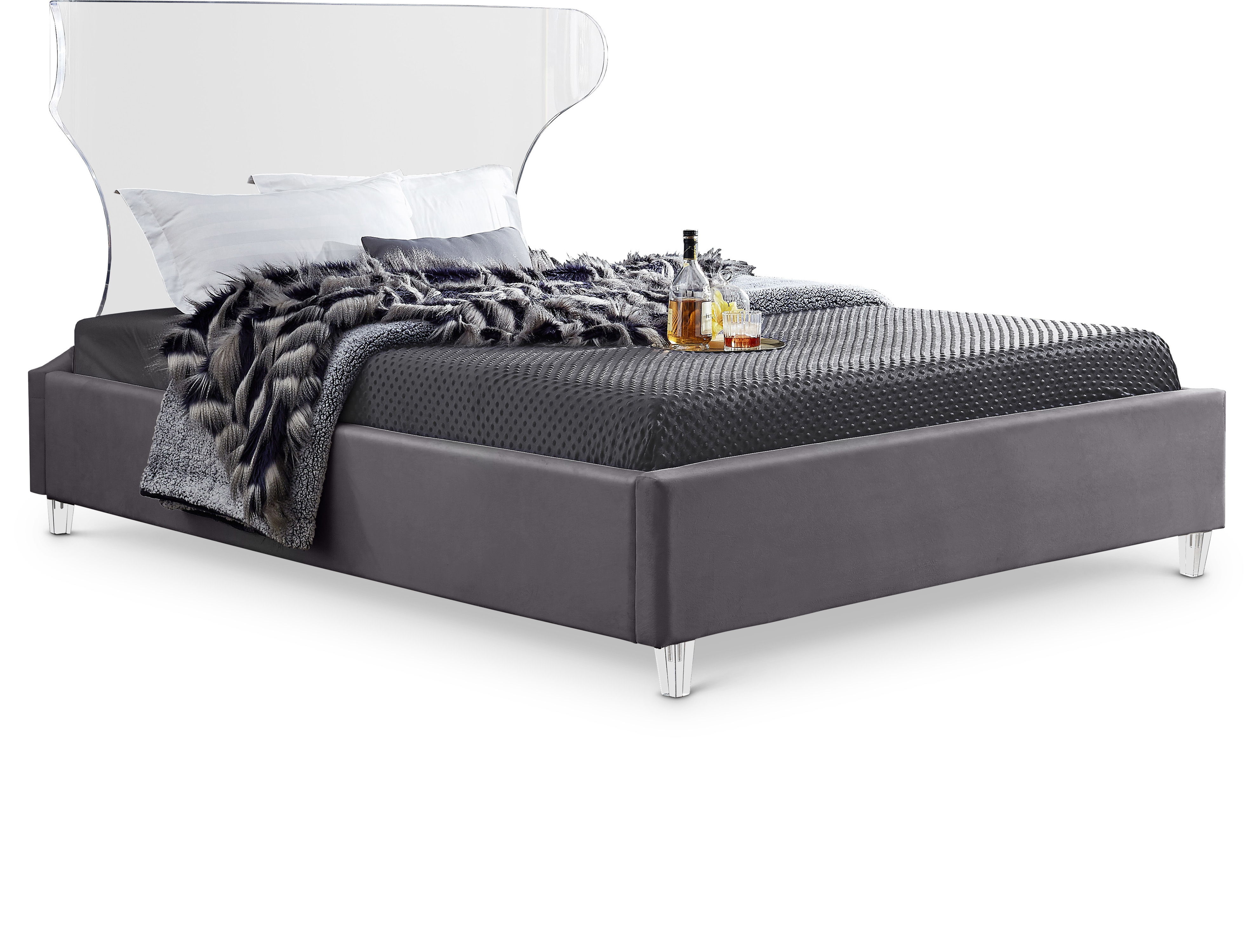Ghost - Queen Bed - Gray
