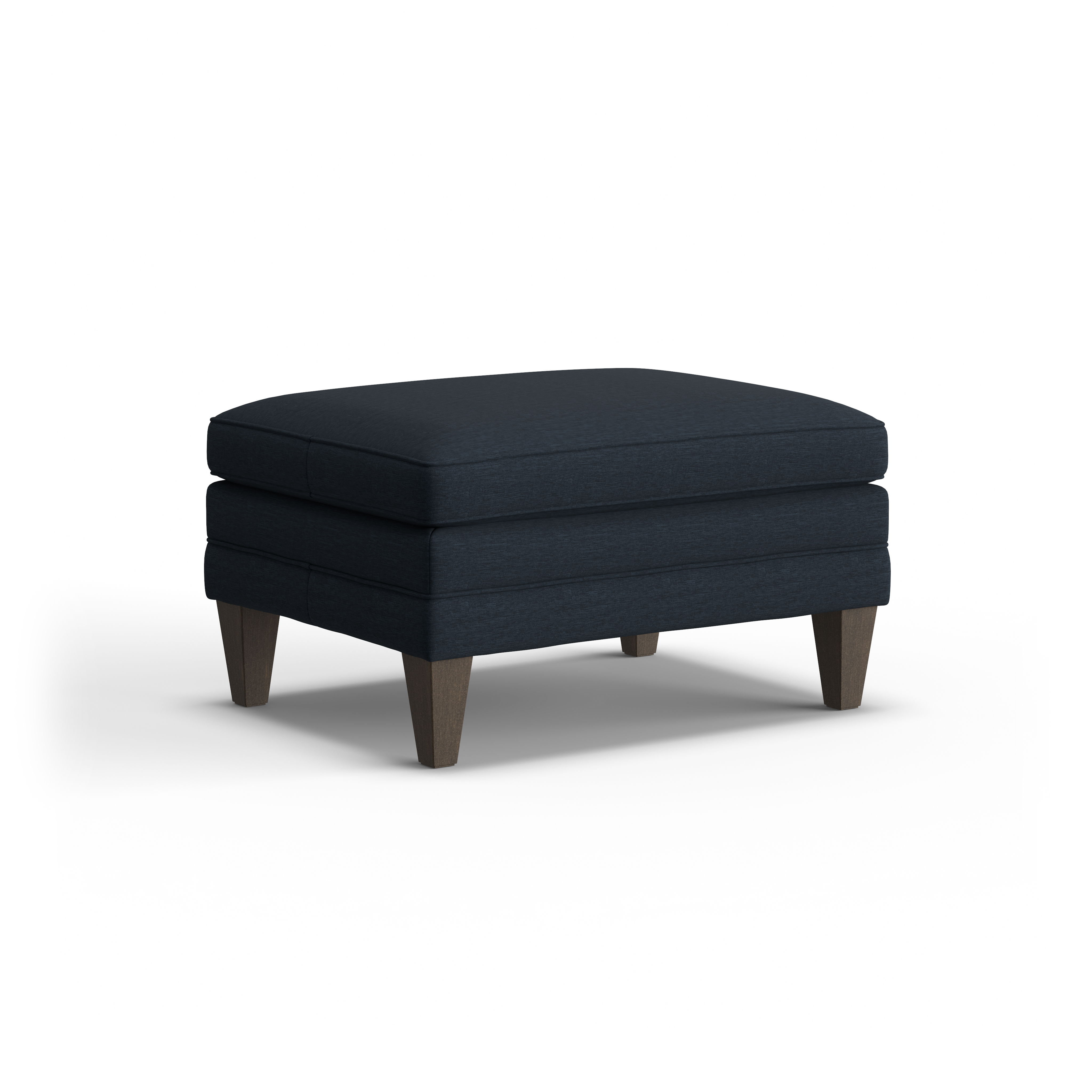 Eleanora - Fabric Ottoman, pink, view 3