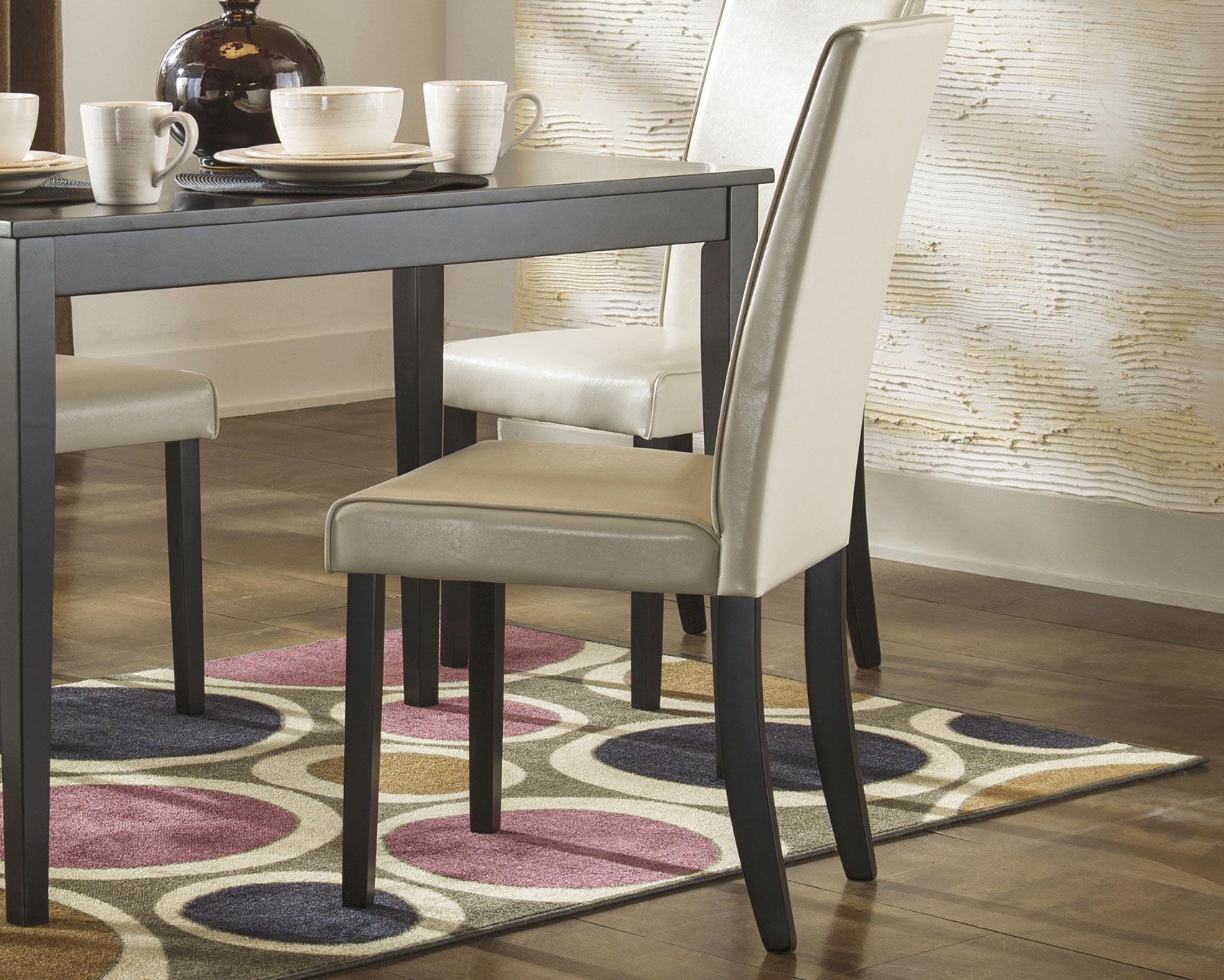 Kimonte - Dining UPH Side Chair (Set of 2) - Ivory