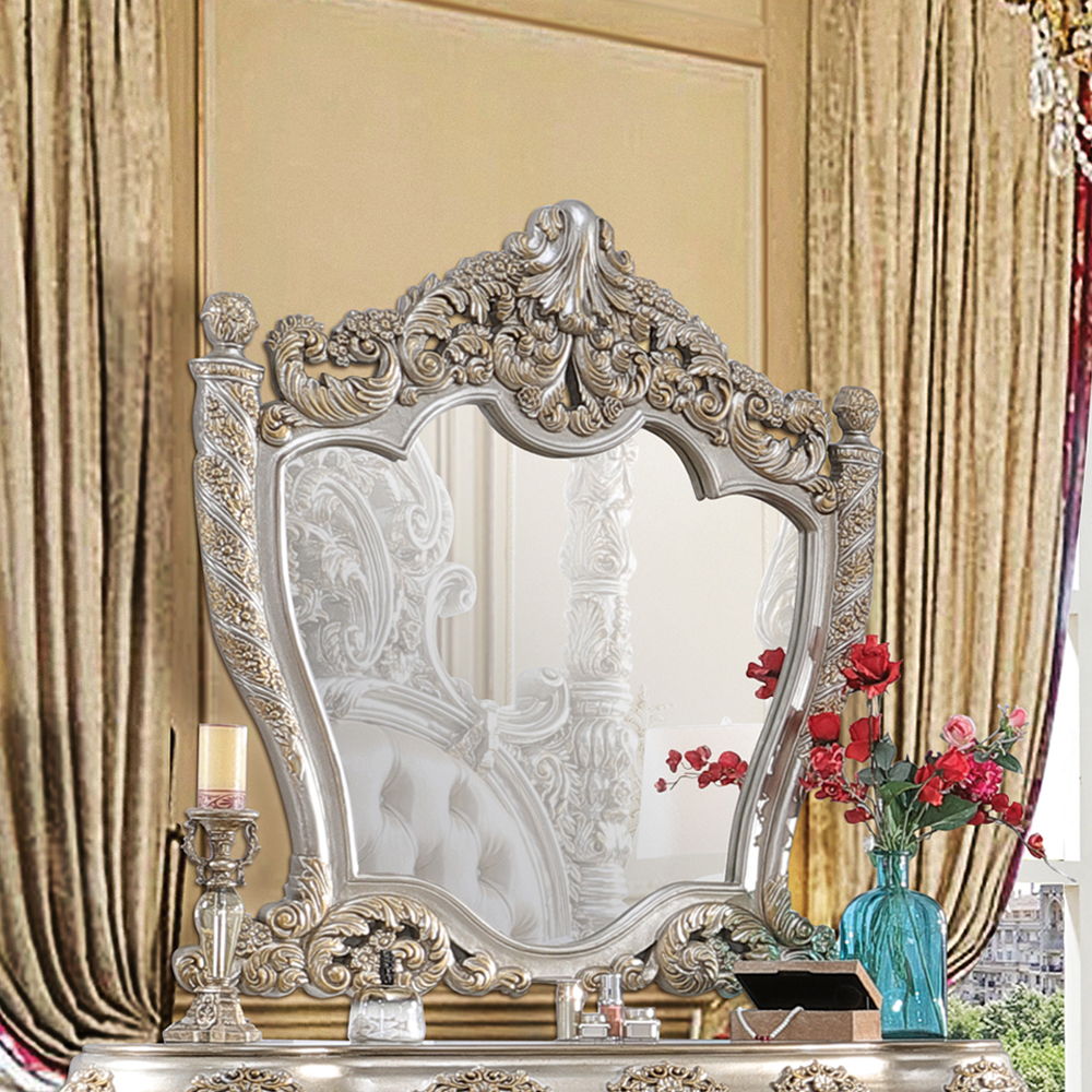 Danae - Mirror - Champagne & Gold, beige