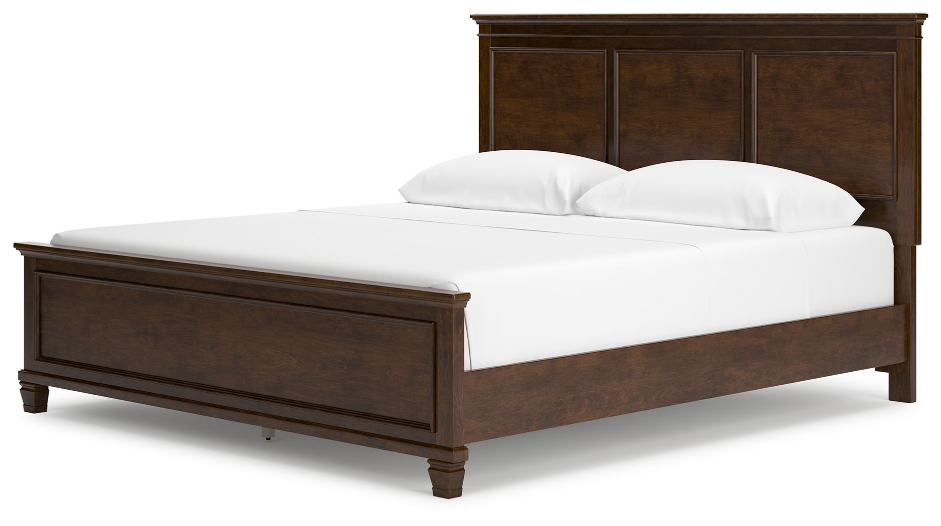 Ashley Furniture Danabrin - 6 Pc. - Dresser, Mirror, Chest, California King Panel Bed - Brown - Image 8