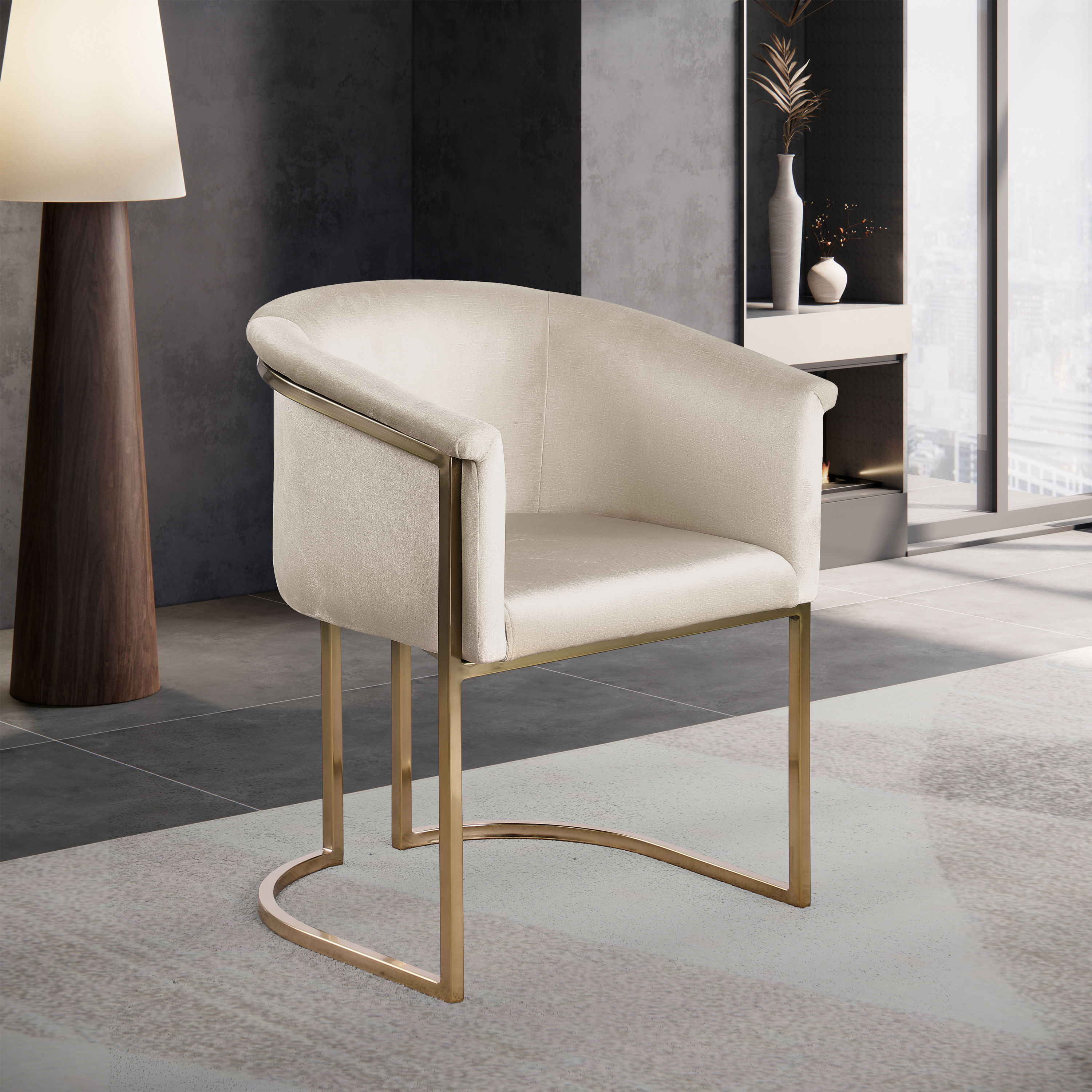 Tierra - Dining Chair - Cream