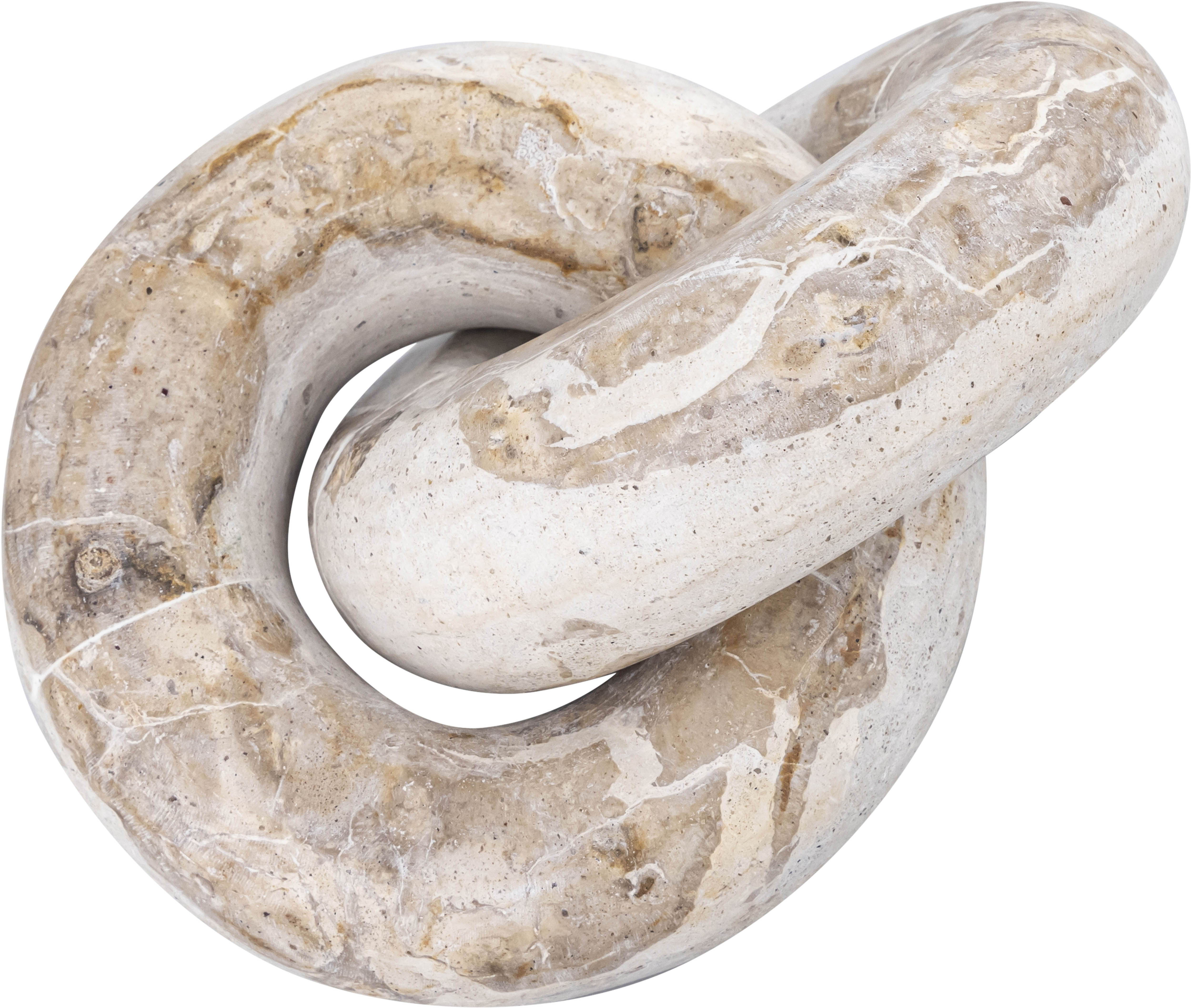 Knot - Marble Decorative - Beige