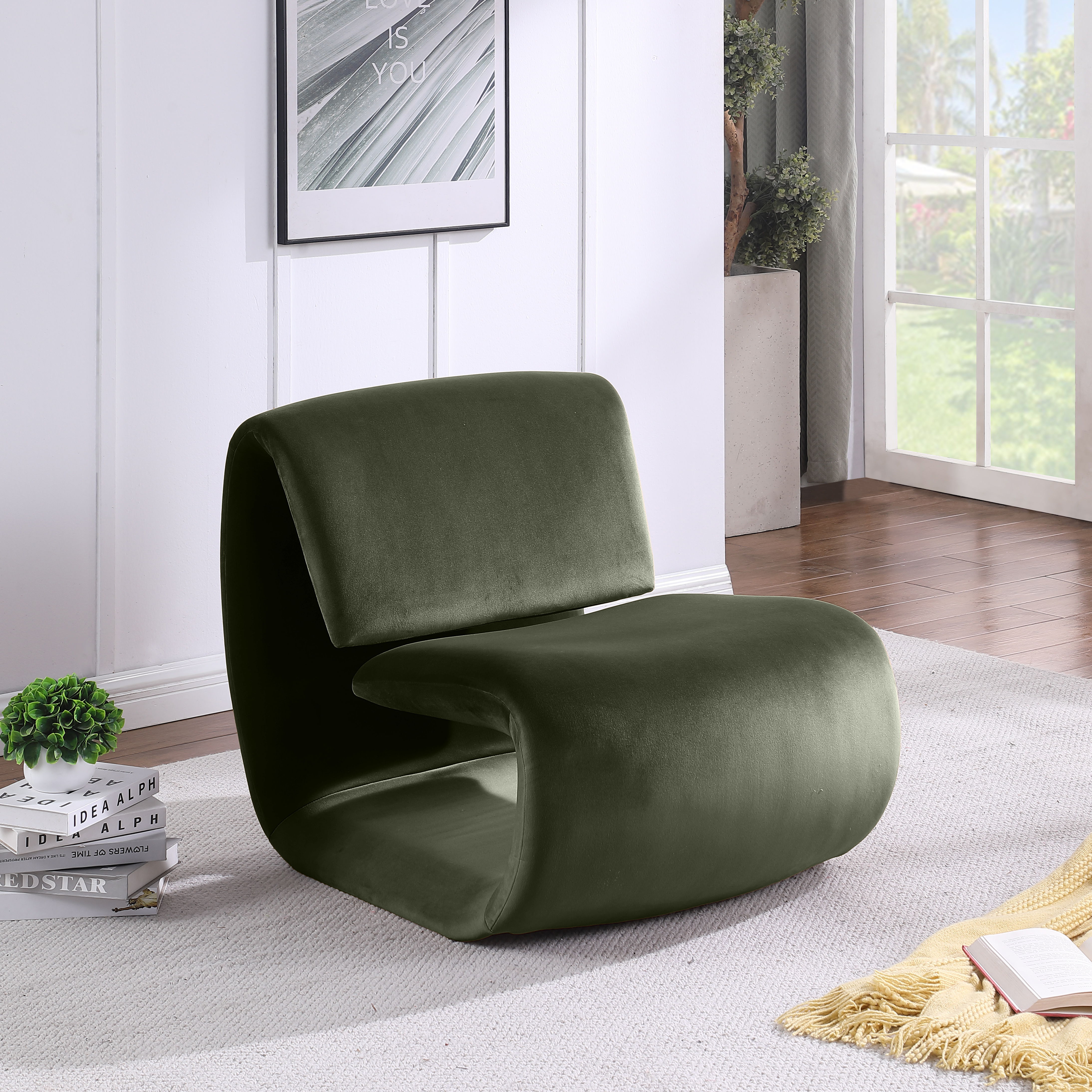 Nouveau - Accent Chair - Green