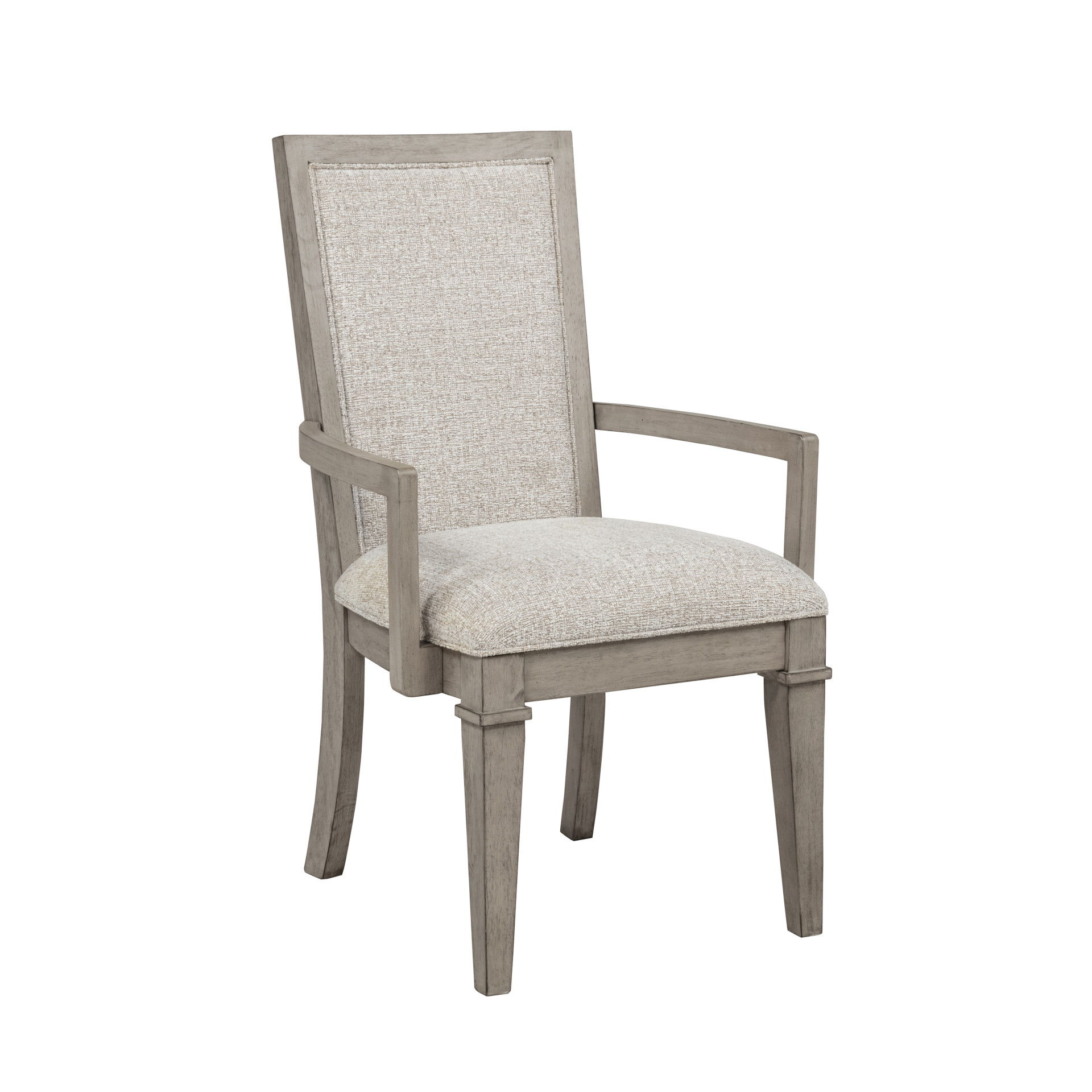Mariana - Upholstered Arm Chair (Set of 2) - Vintage Creme