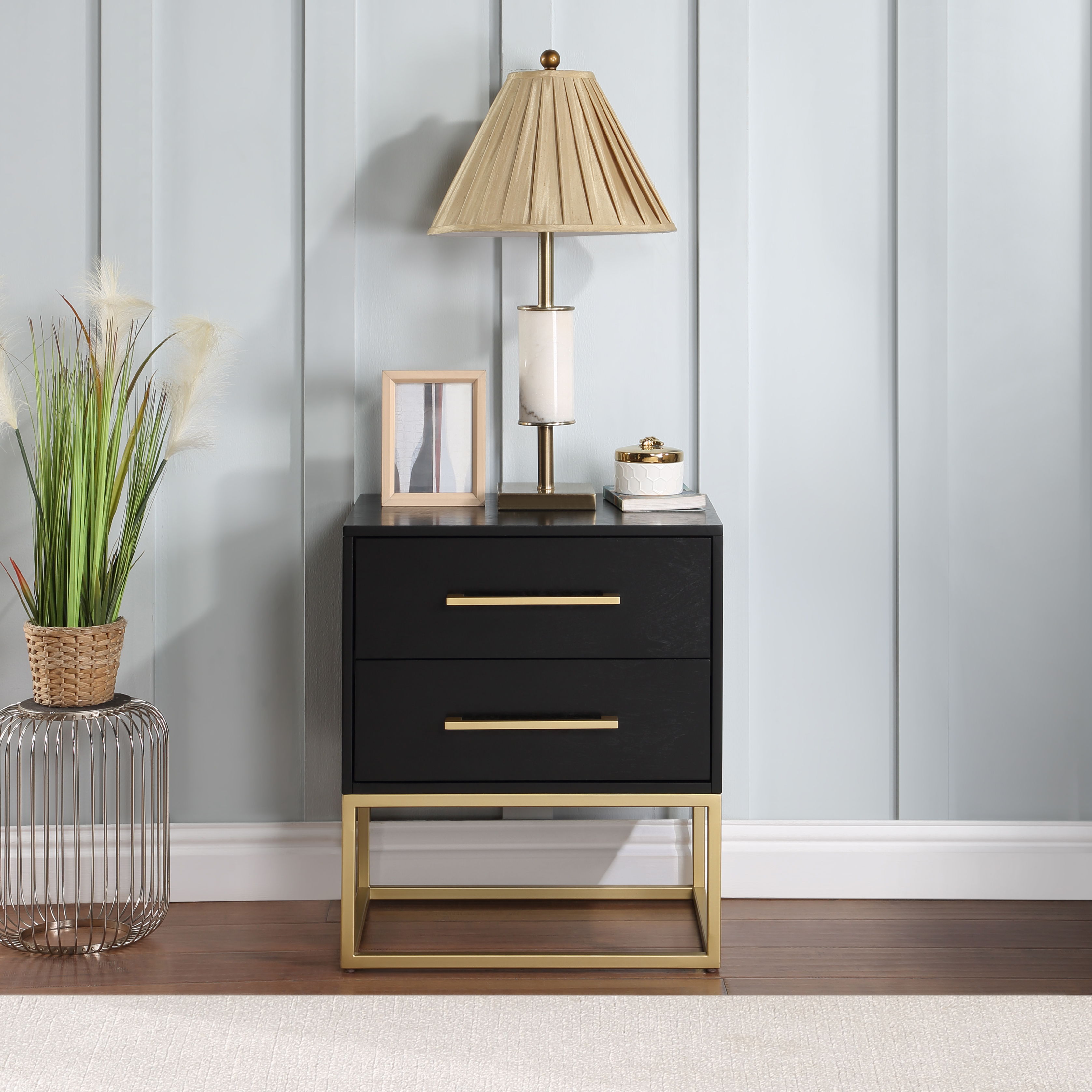 Maxine - Night Stand - Black
