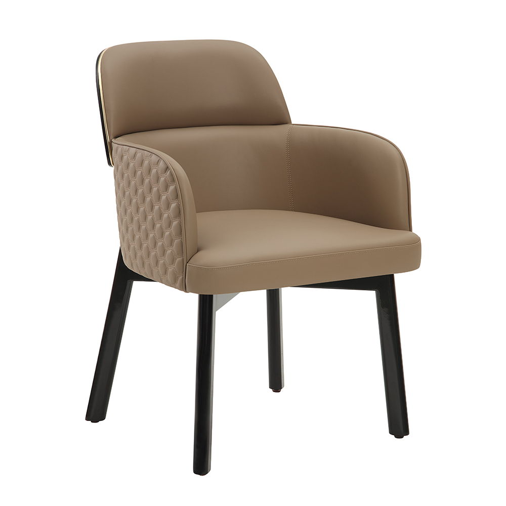 Jamonica - Arm Chair - Brown, light brown, view 2