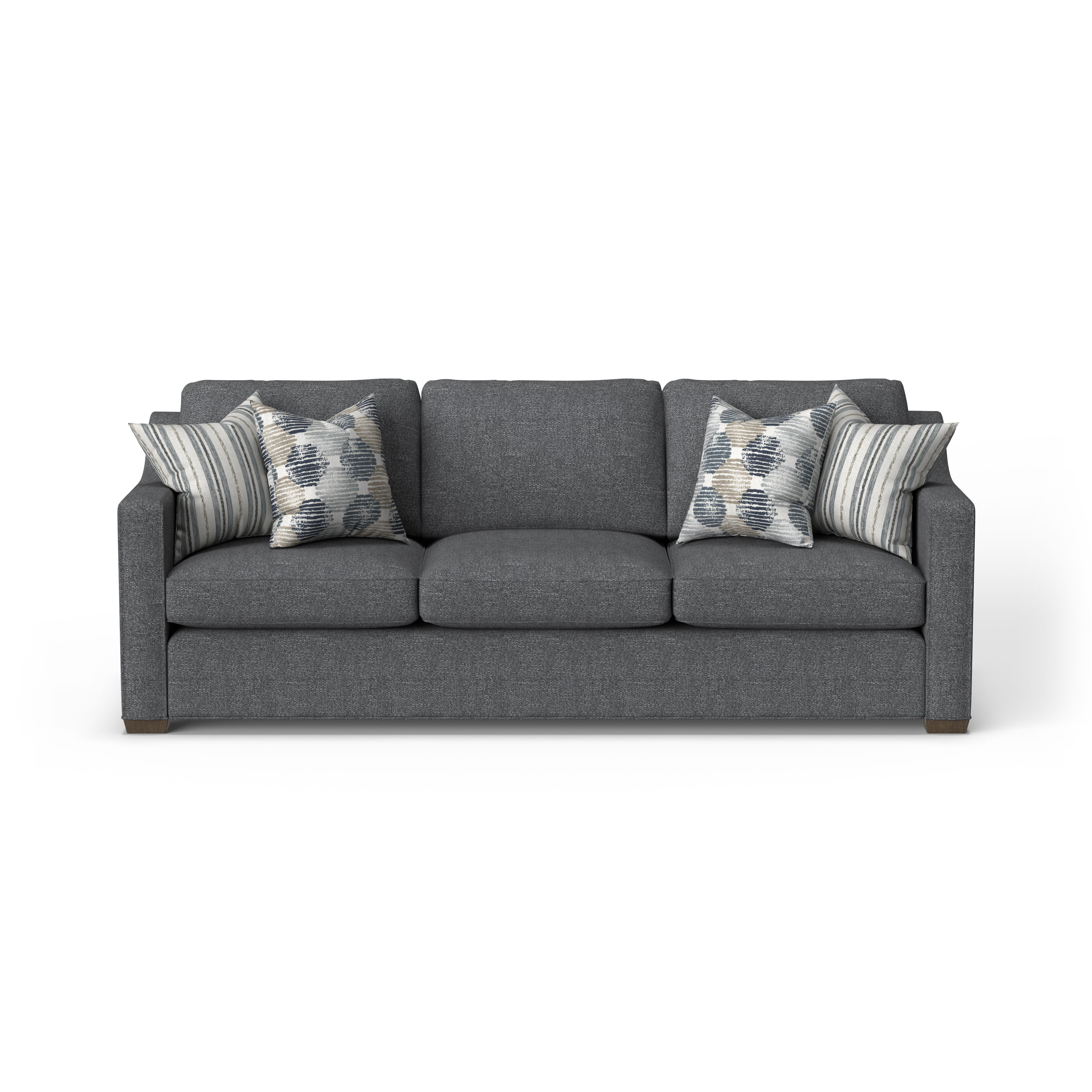 Milo - Fabric Sofa, gray, view 5