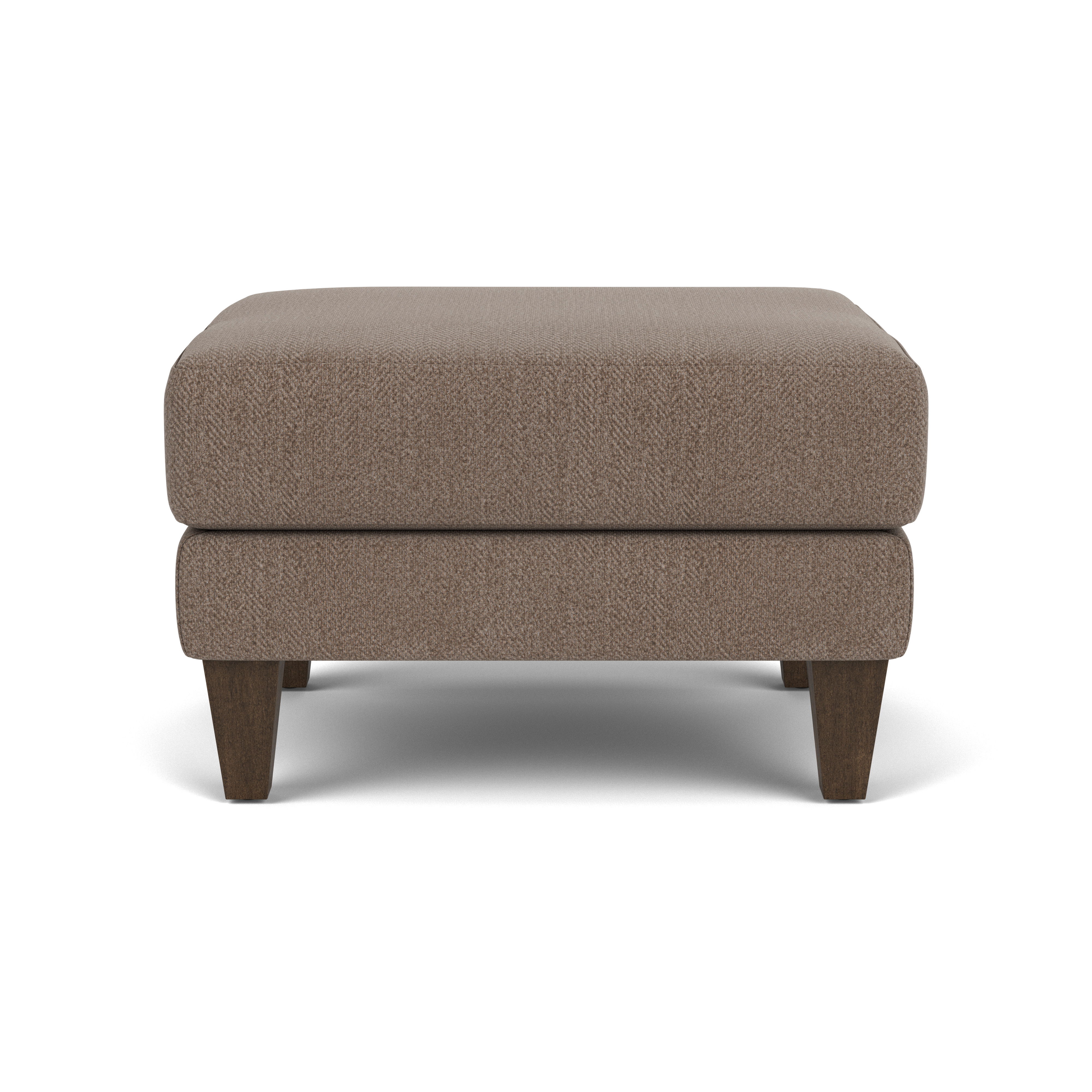 Bond - Fabric Ottoman, dark brown, view 6