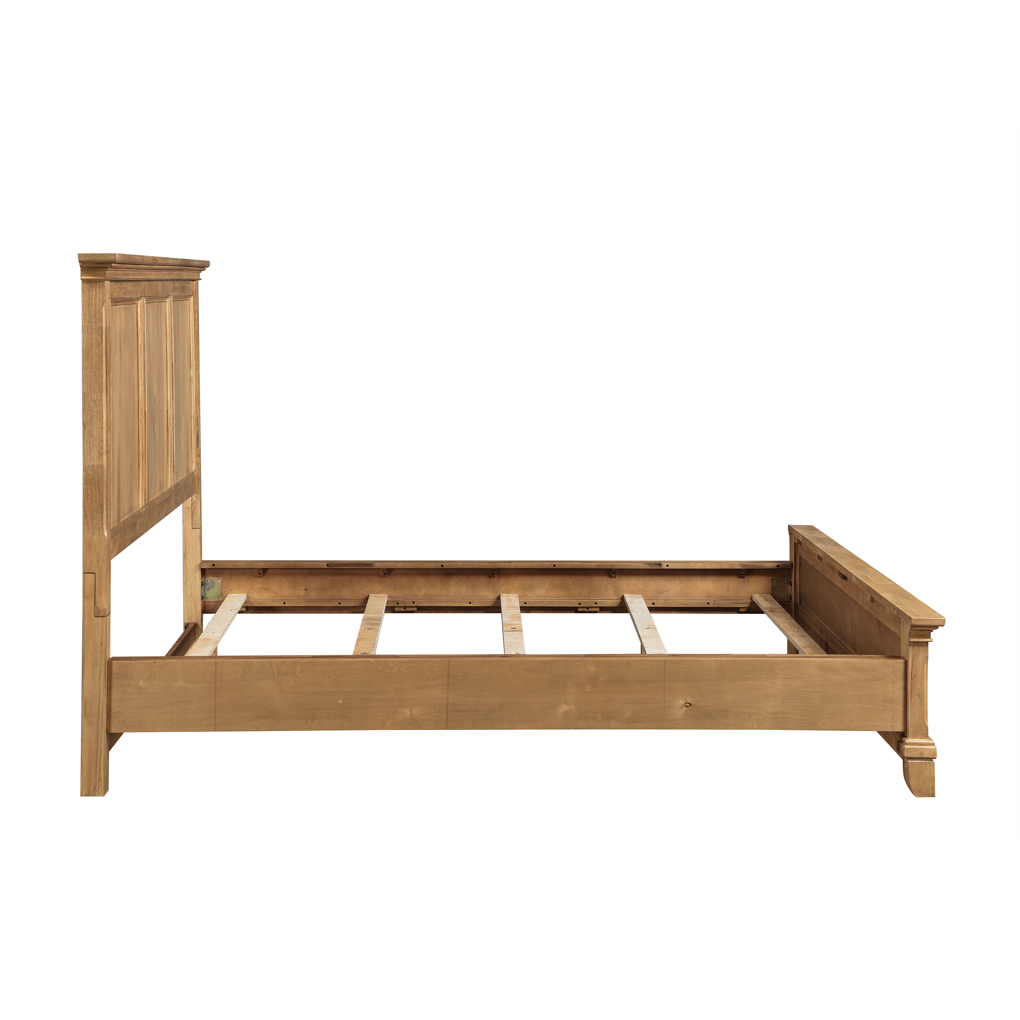 Sunstone - 6/0 Western King Bed - Light Brown