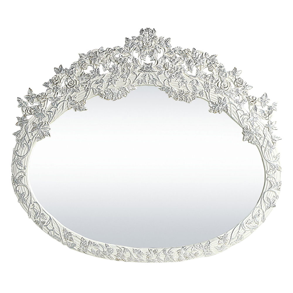 Vanaheim - 58" Mirror - Antique White, beige, view 2