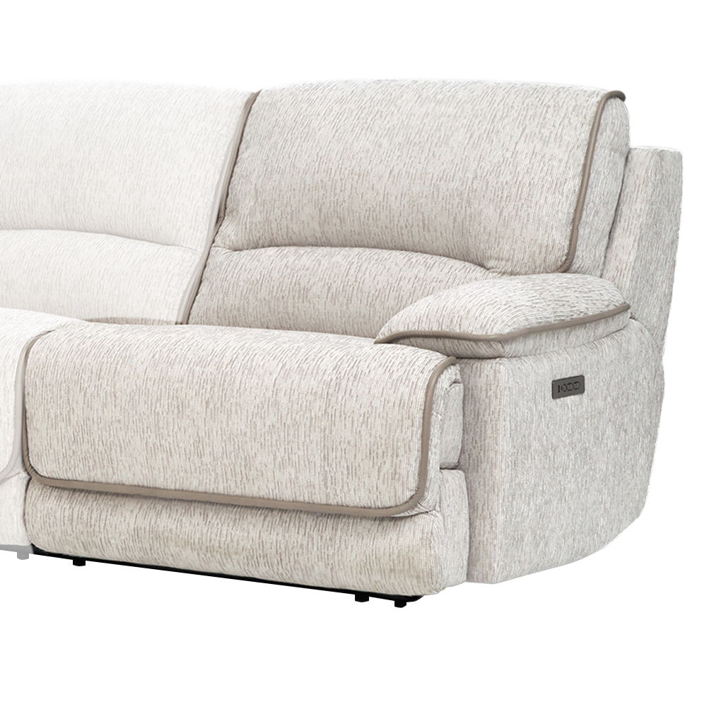Olsen - RAF Dual Power Zero Gravity Recliner - Dove