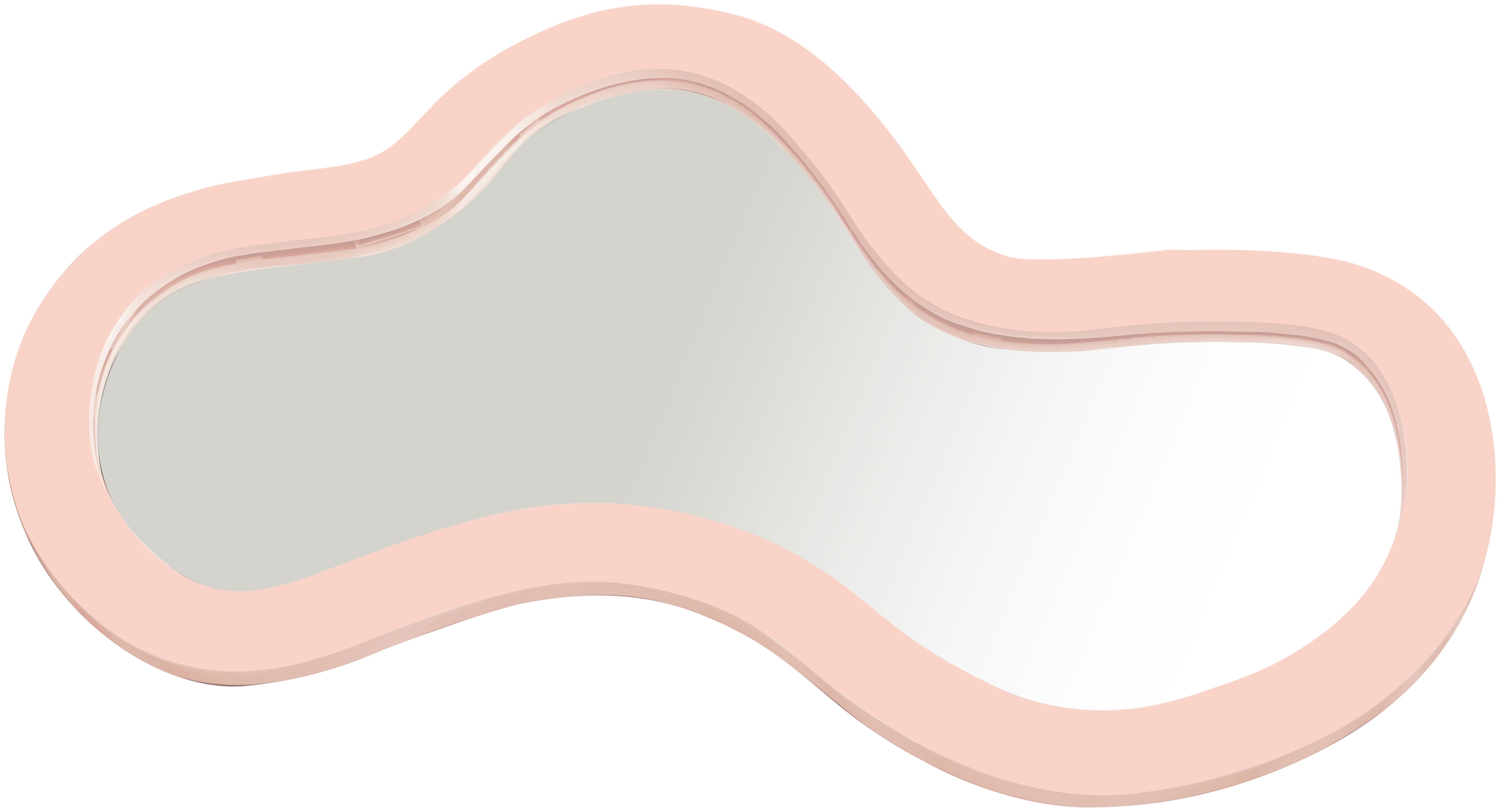 Oblique - 48" Frame Mirror - Pink