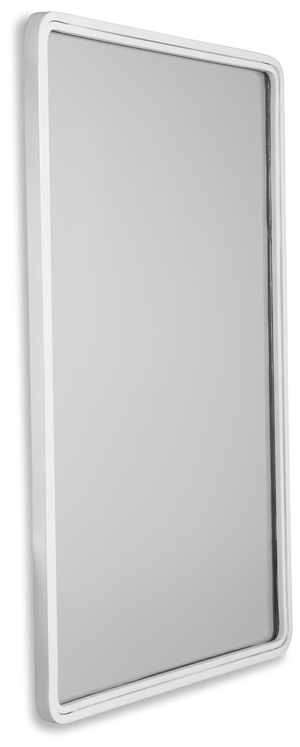 Brocky - Accent Mirror - Rectangle - White
