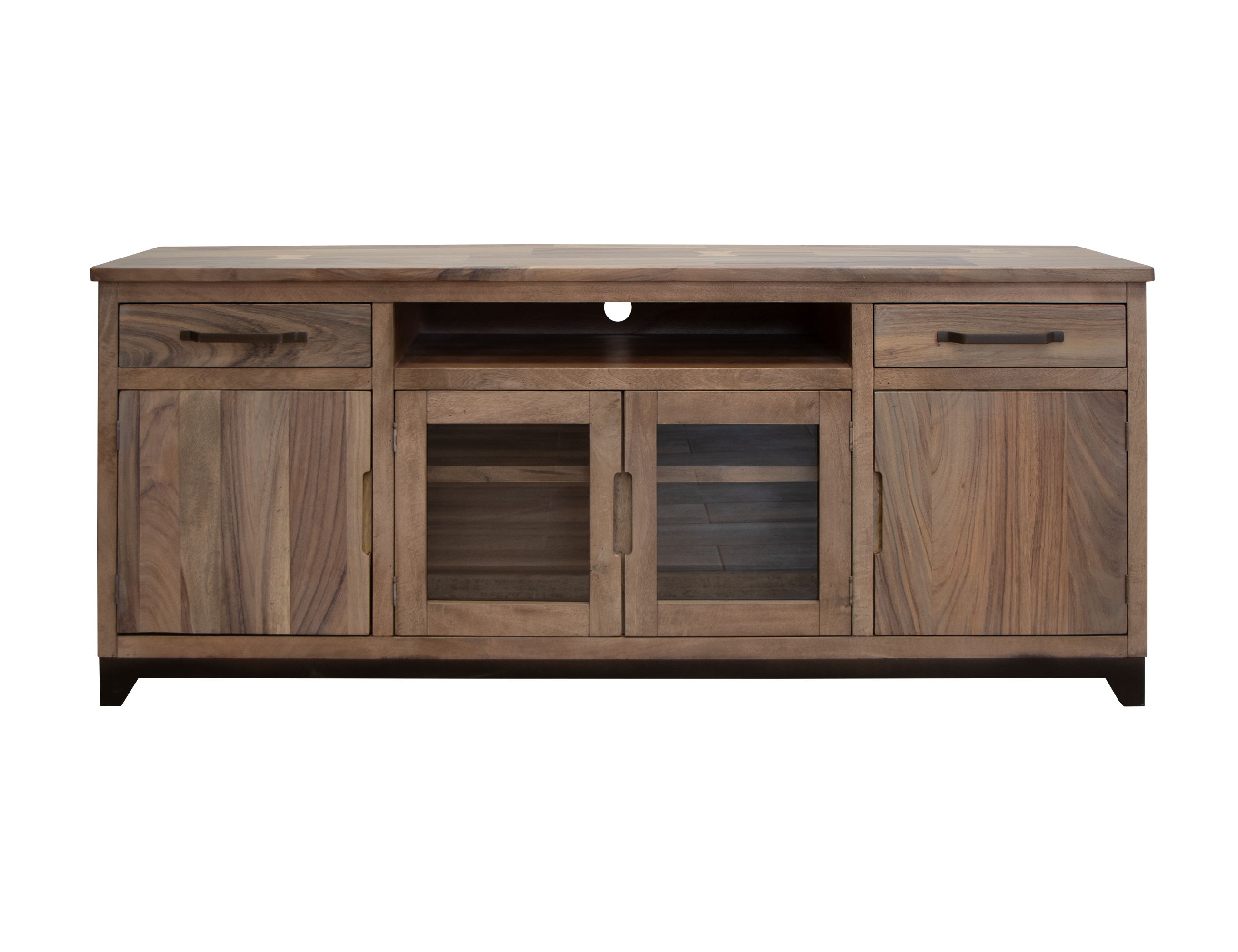 International Furniture Direct Natural Parota - 80
