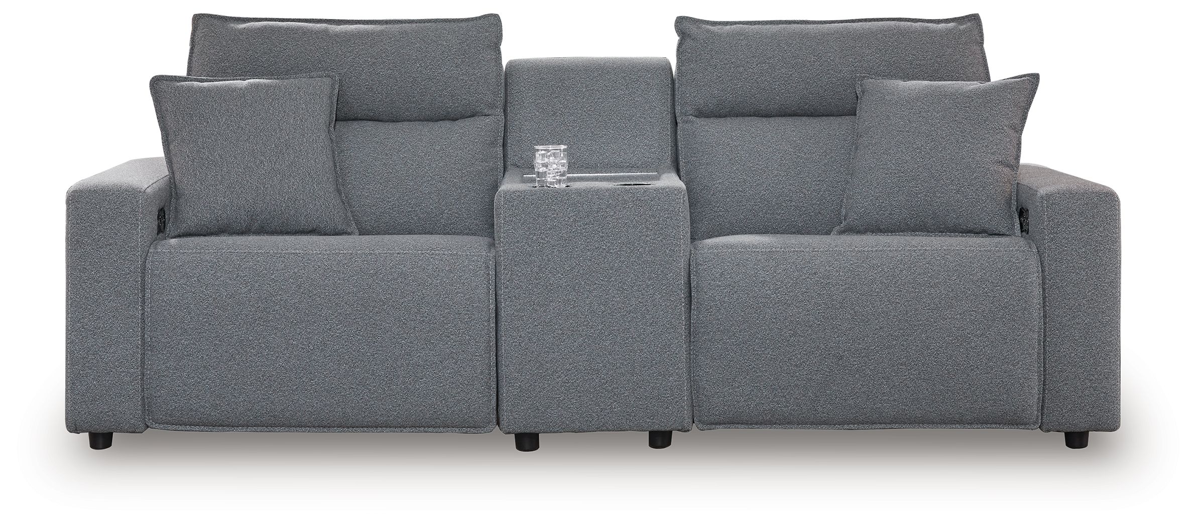3 Pc · Power Reclining Sectional With Console