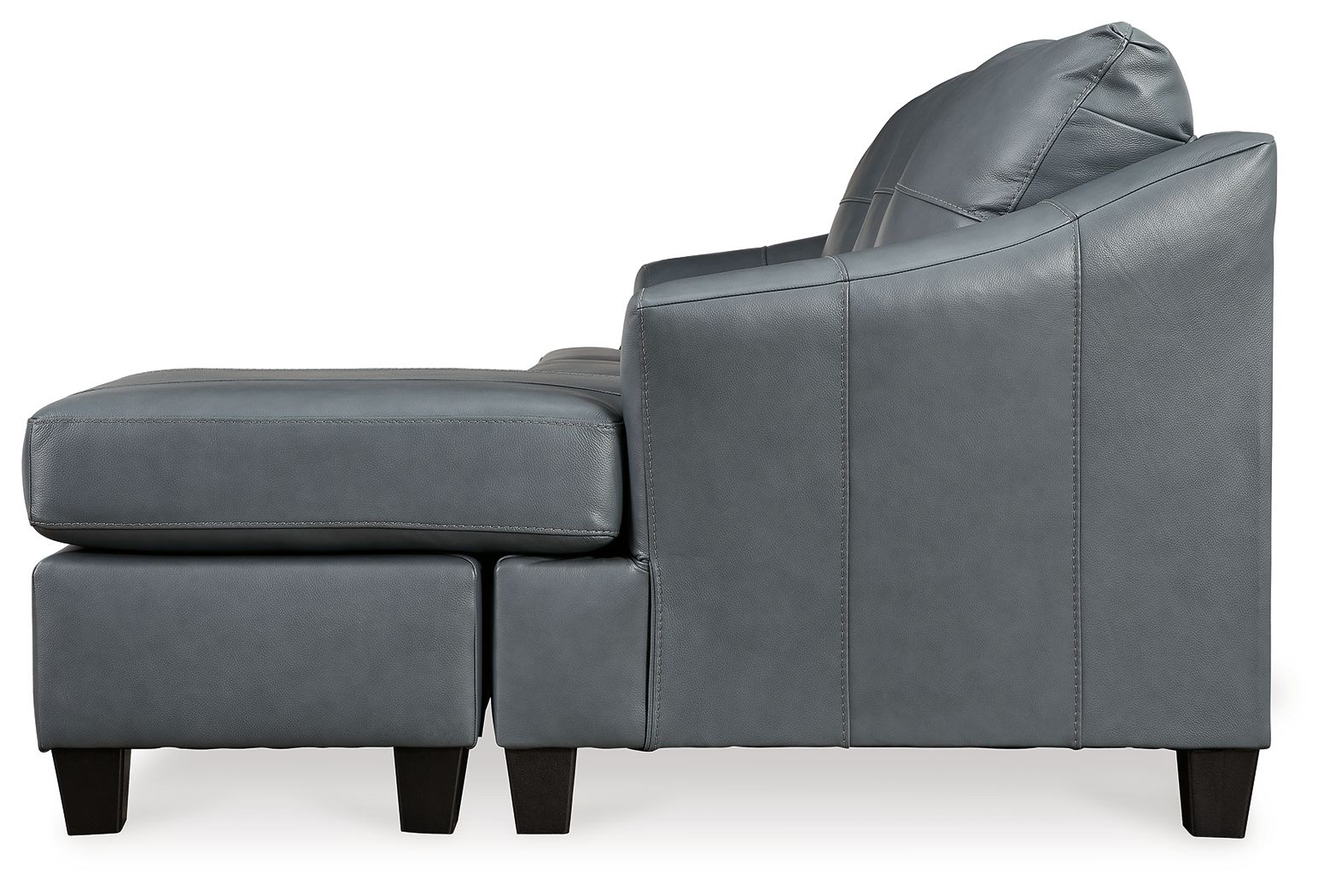 Ashley Furniture Genoa - Sofa Chaise - Steel - Image 6