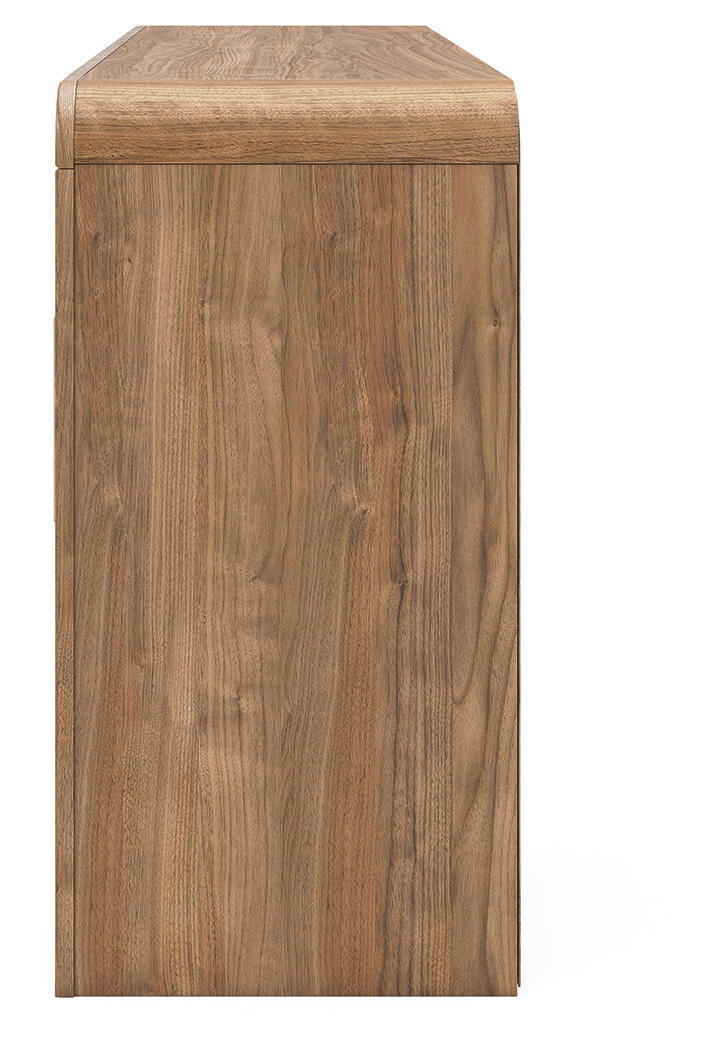 Ashley Furniture Dovander - Extra Large TV Stand - Brown - Image 7