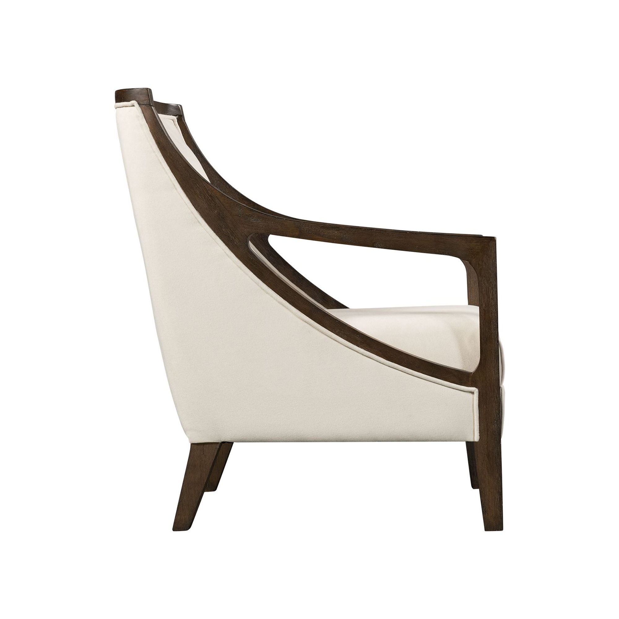 Hopkins - Accent Chair - Brown Frame