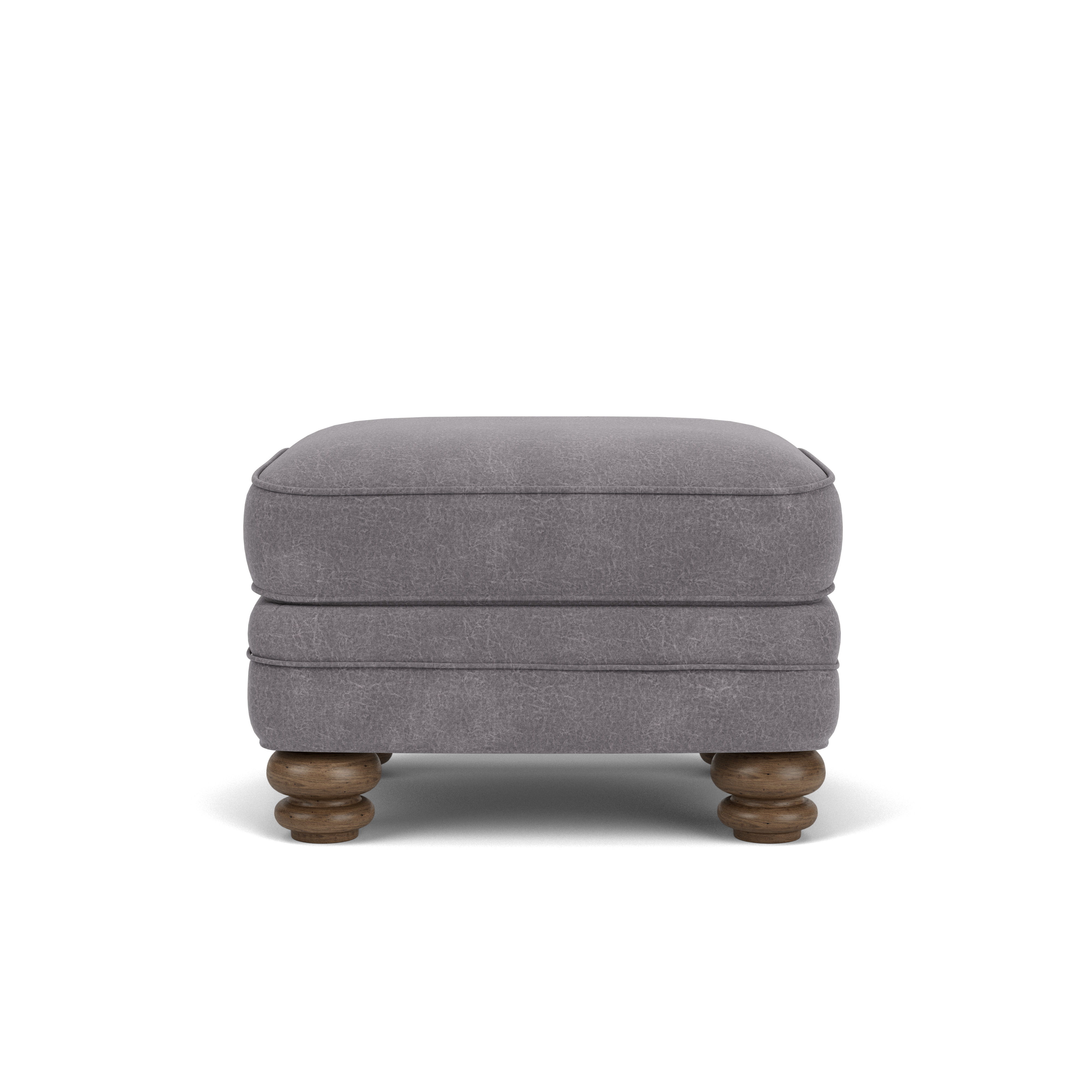 Bay Bridge - Fabric Ottoman, light brown, view 6