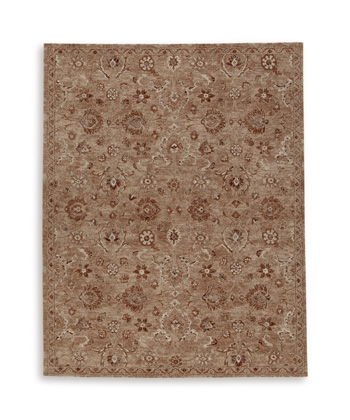 Wellsmore – 8′ x 10′ Rug – Clay / Ivory