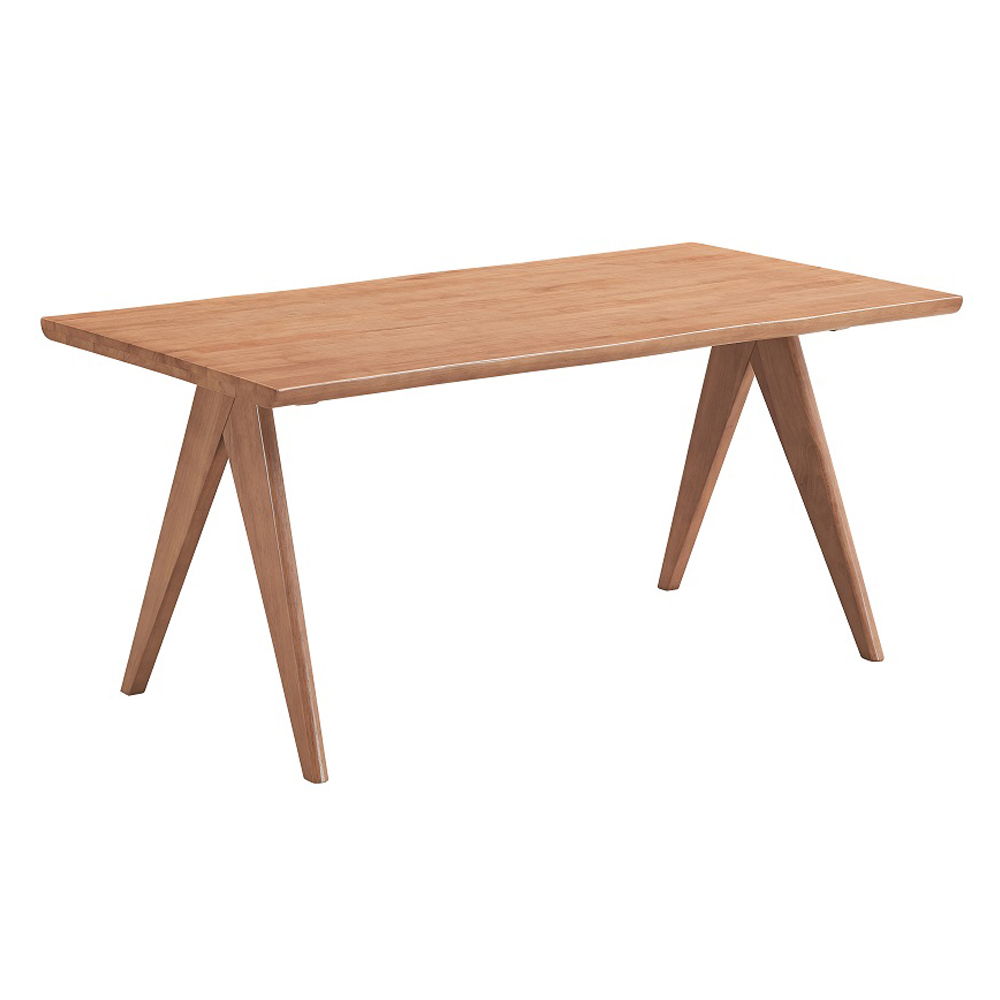 Velentina - Dining Table - Natural, light brown, view 2