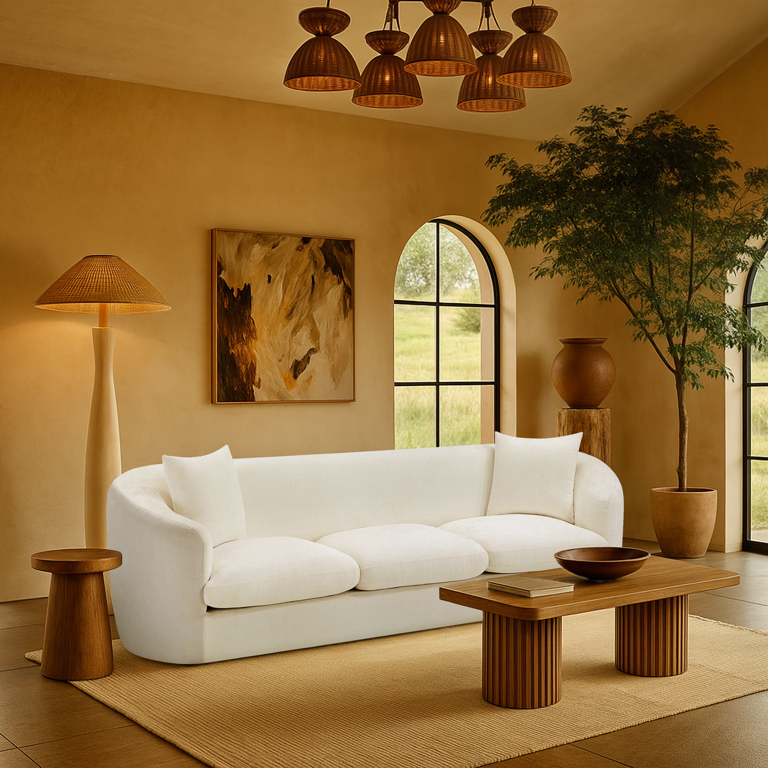 Penelope - Sofa - Cream