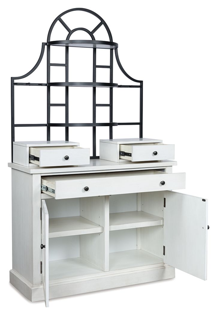 Ashley Furniture Greddinton - Baker's Rack - White - Image 2