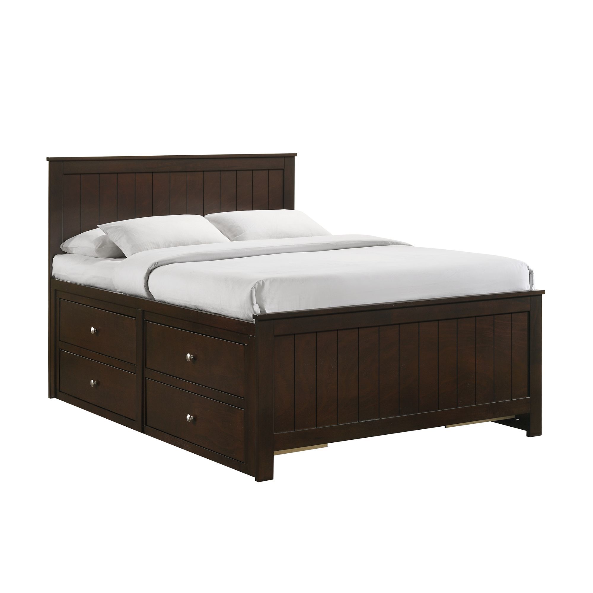 Sami - Full Captains Bed - Espresso